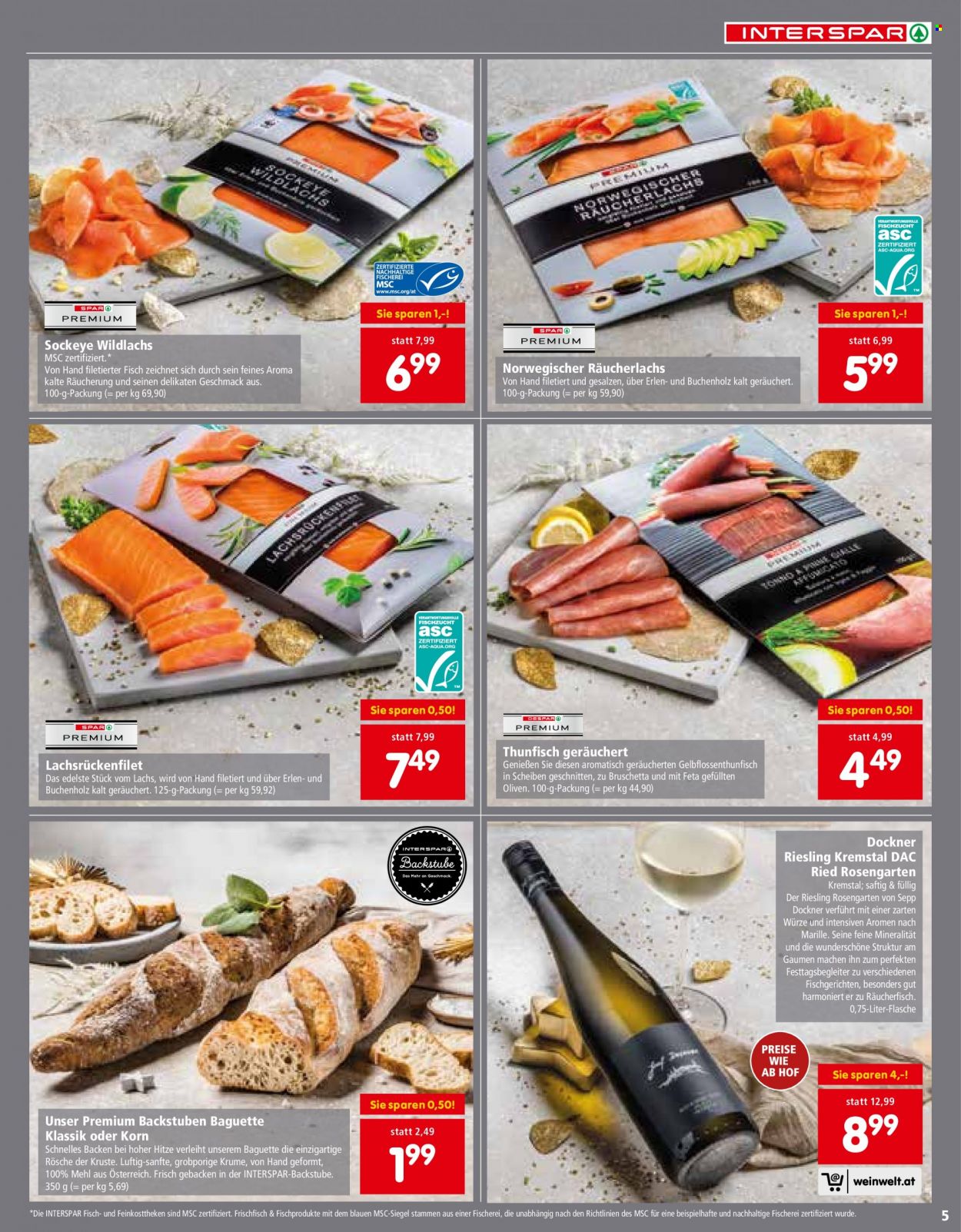 Angebote INTERSPAR - 25.11.2021 - 31.12.2021. Seite 5
