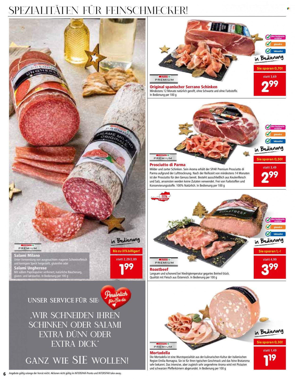 Angebote INTERSPAR - 25.11.2021 - 31.12.2021. Seite 6