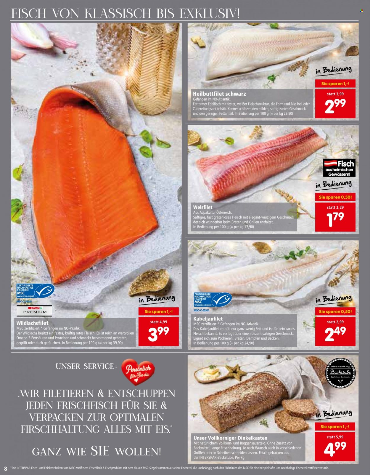 Angebote INTERSPAR - 25.11.2021 - 31.12.2021. Seite 8