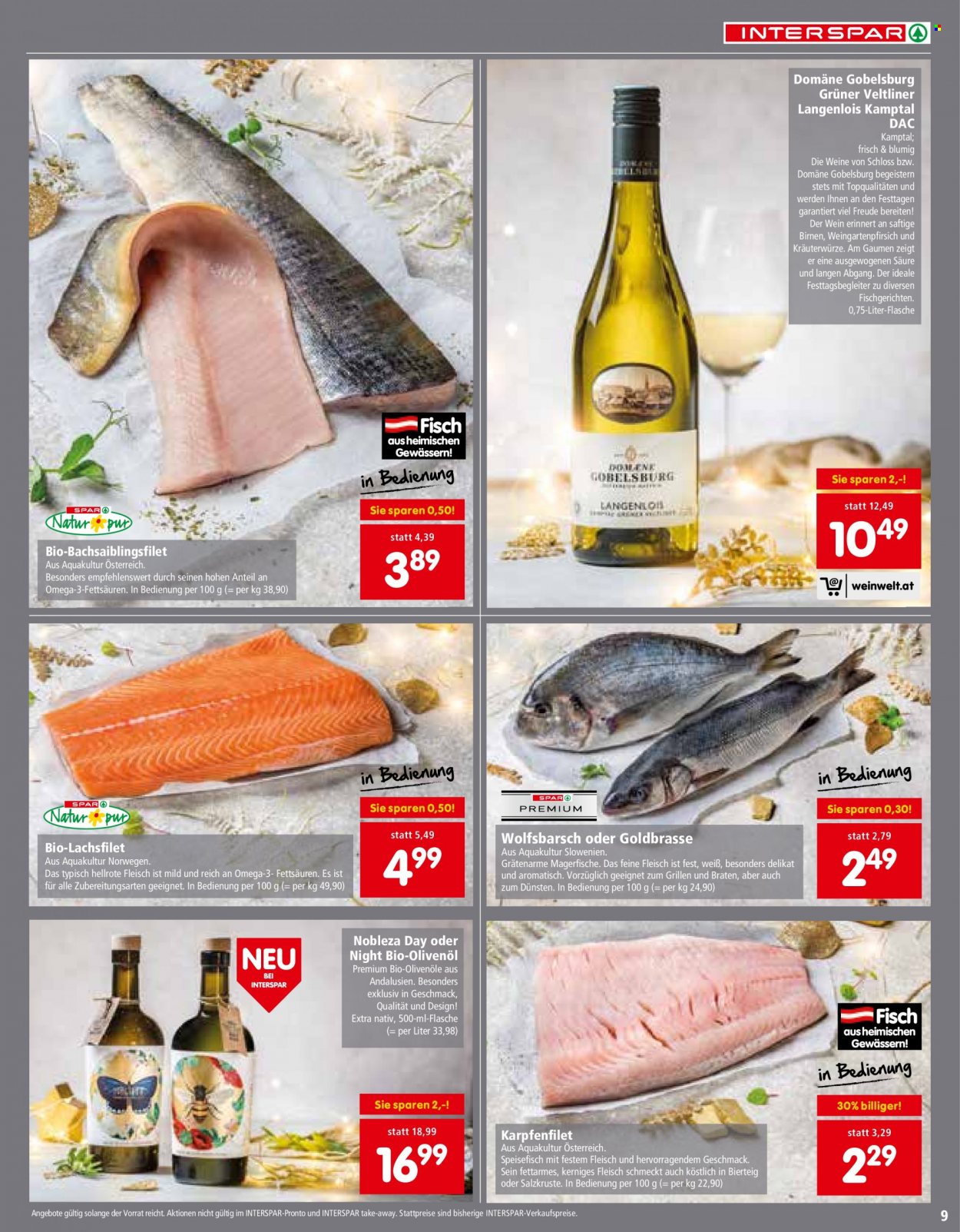 Angebote INTERSPAR - 25.11.2021 - 31.12.2021. Seite 9