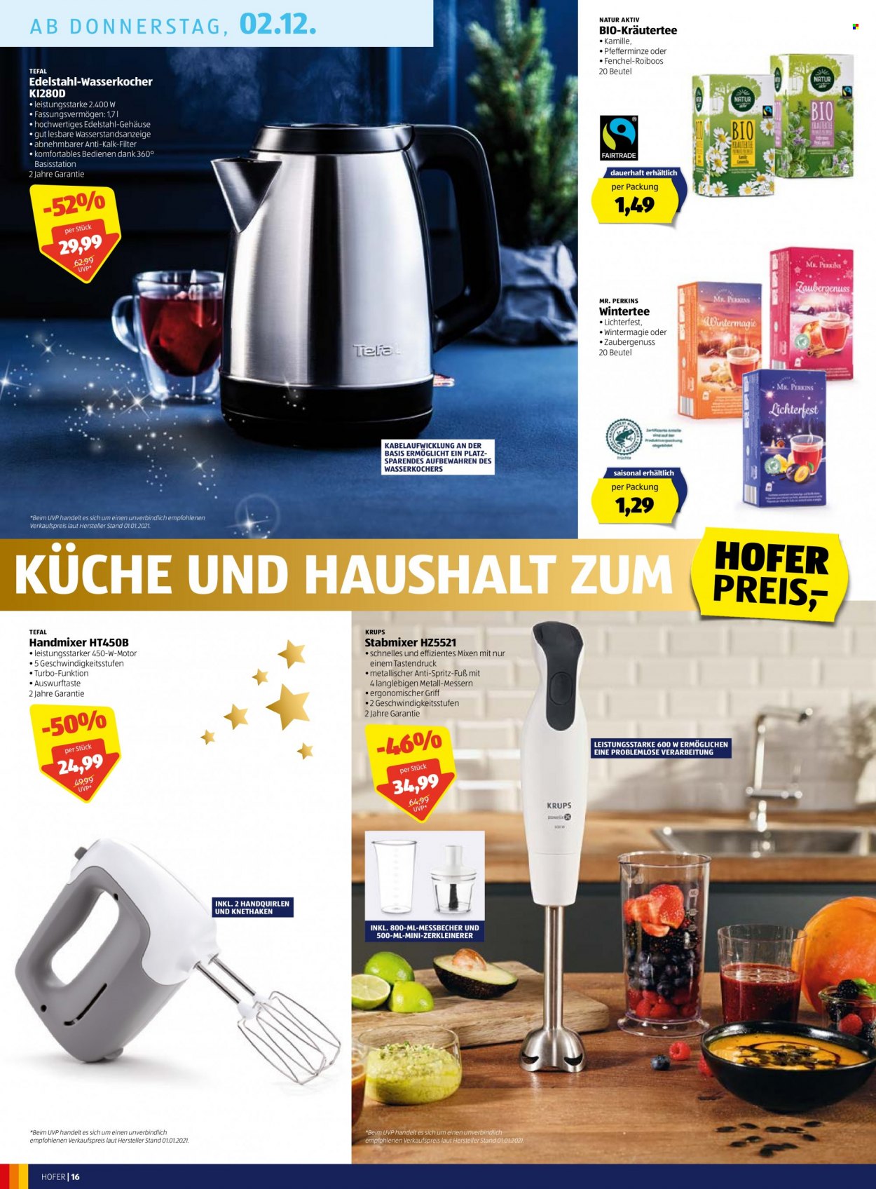 Angebote Hofer - 26.11.2021 - 2.12.2021. Seite 16
