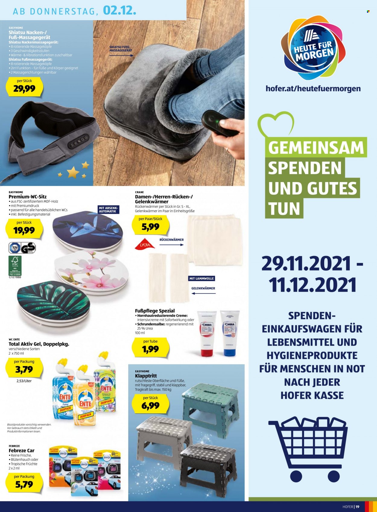 Angebote Hofer - 26.11.2021 - 2.12.2021. Seite 19