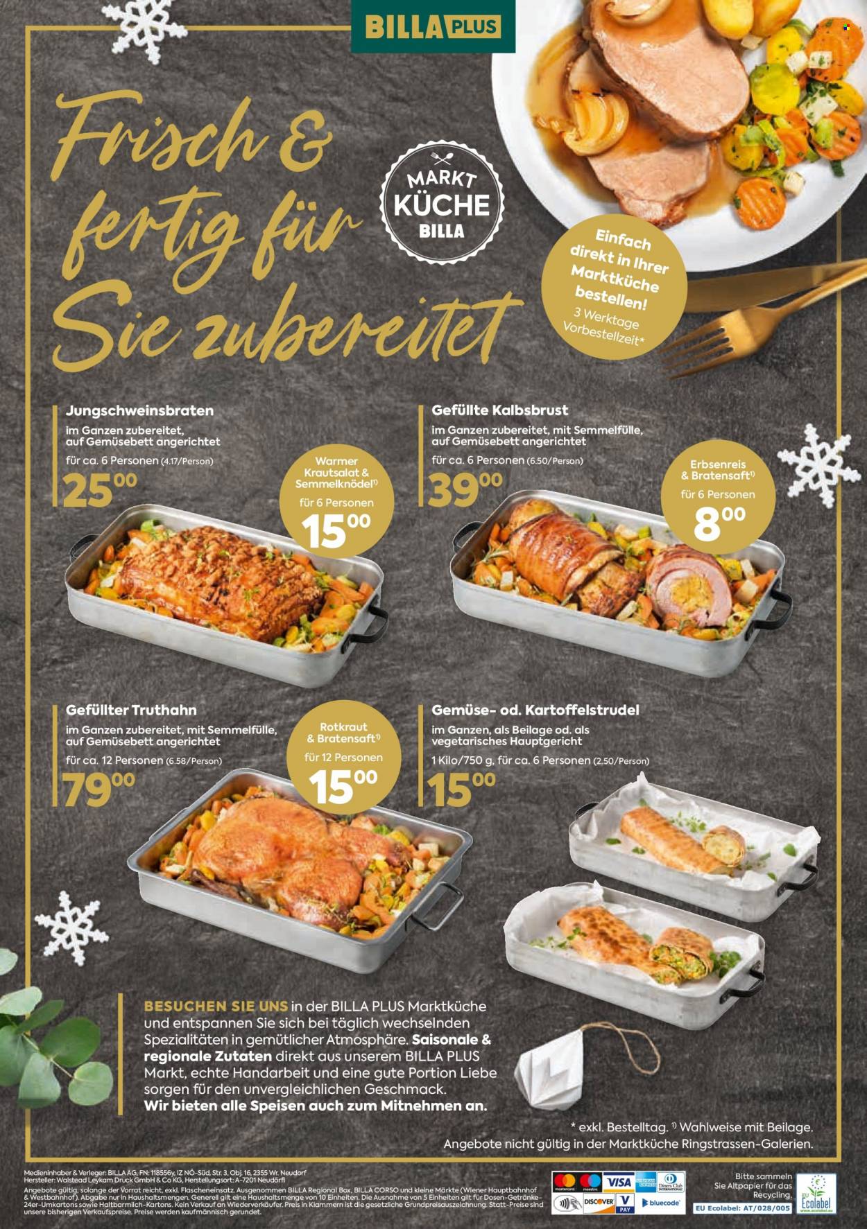 Angebote Billa - 25.11.2021 - 24.12.2021. Seite 16