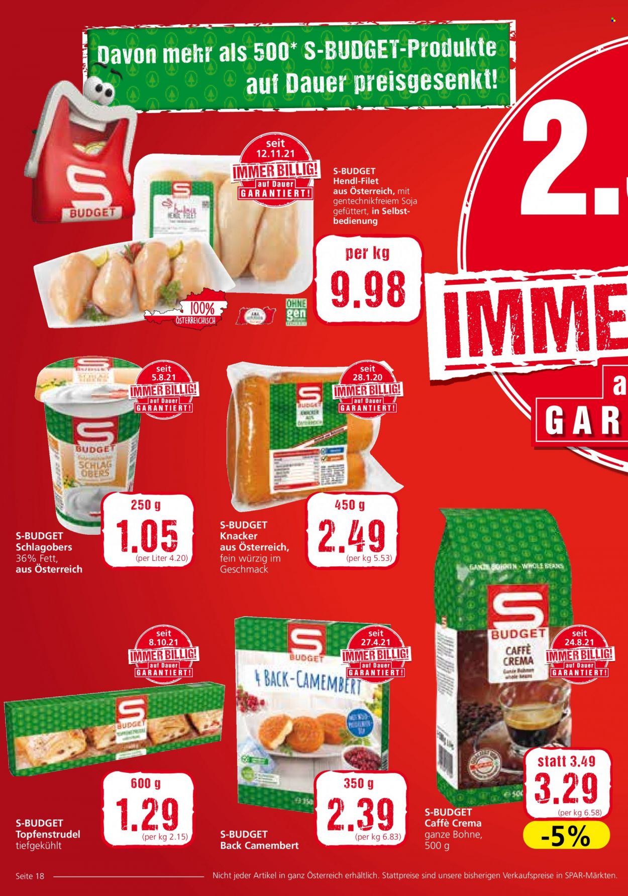 Angebote INTERSPAR - 25.11.2021 - 1.12.2021. Seite 18