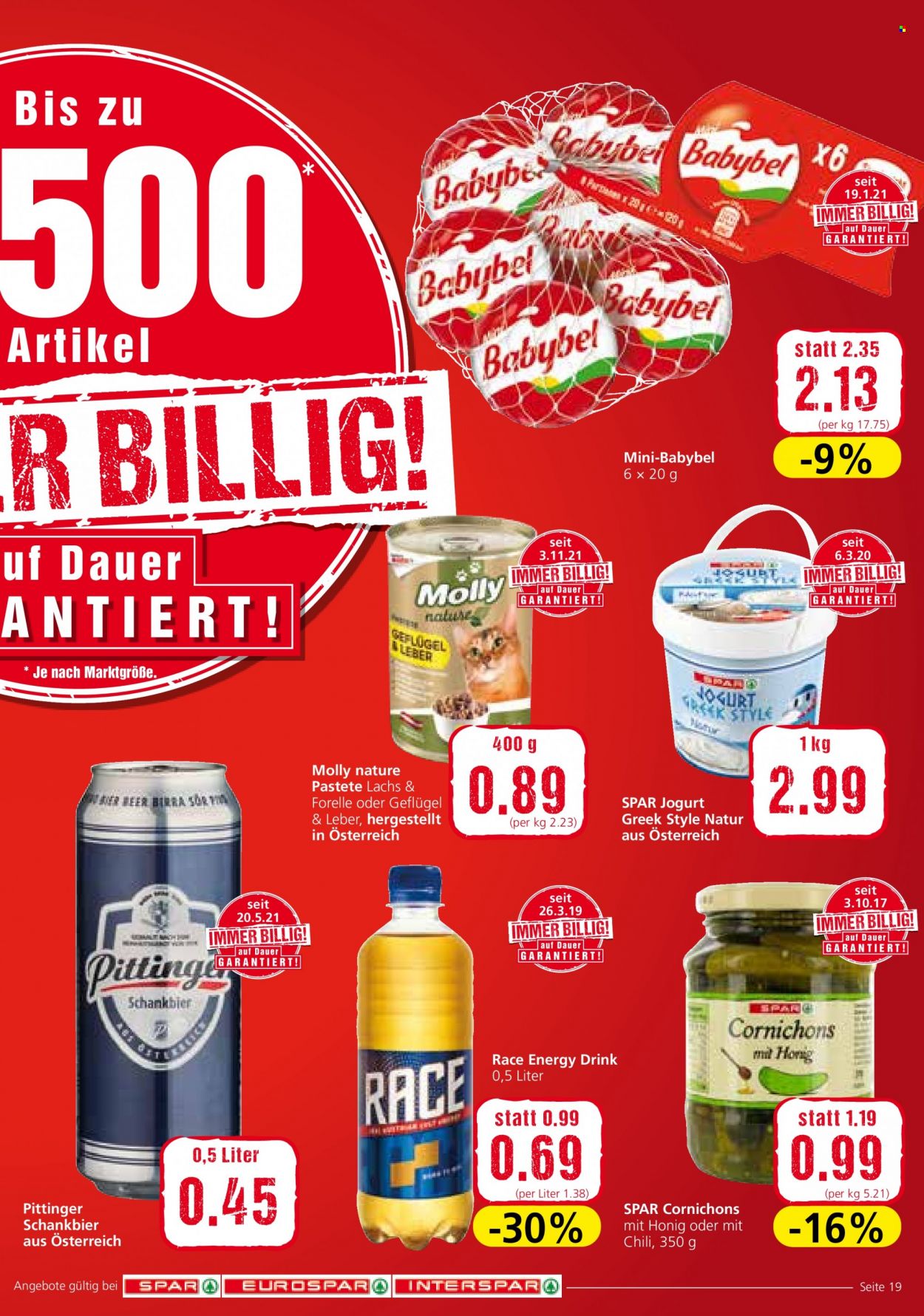 Angebote INTERSPAR - 25.11.2021 - 1.12.2021. Seite 19