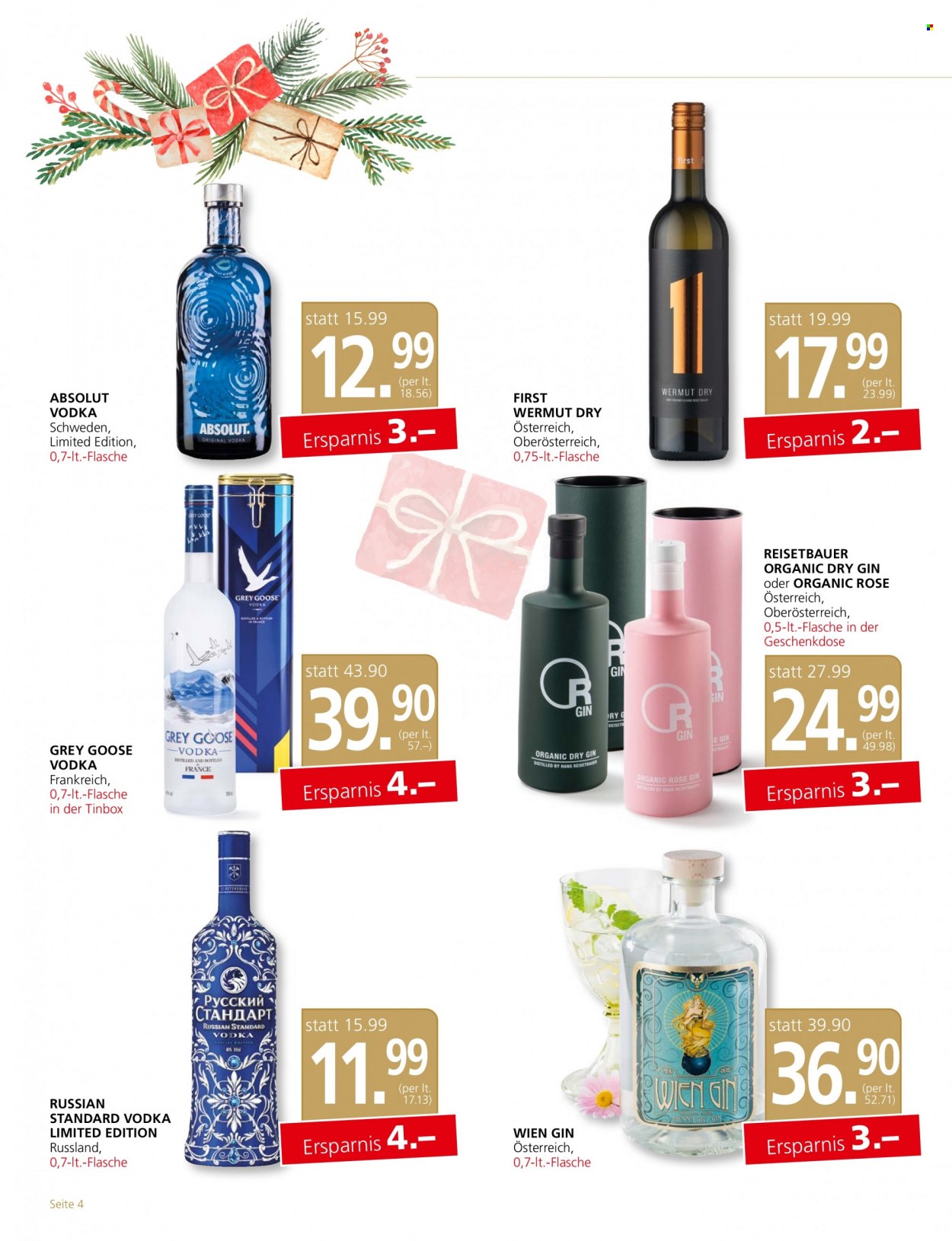 Angebote SPAR - 25.11.2021 - 31.12.2021. Seite 4