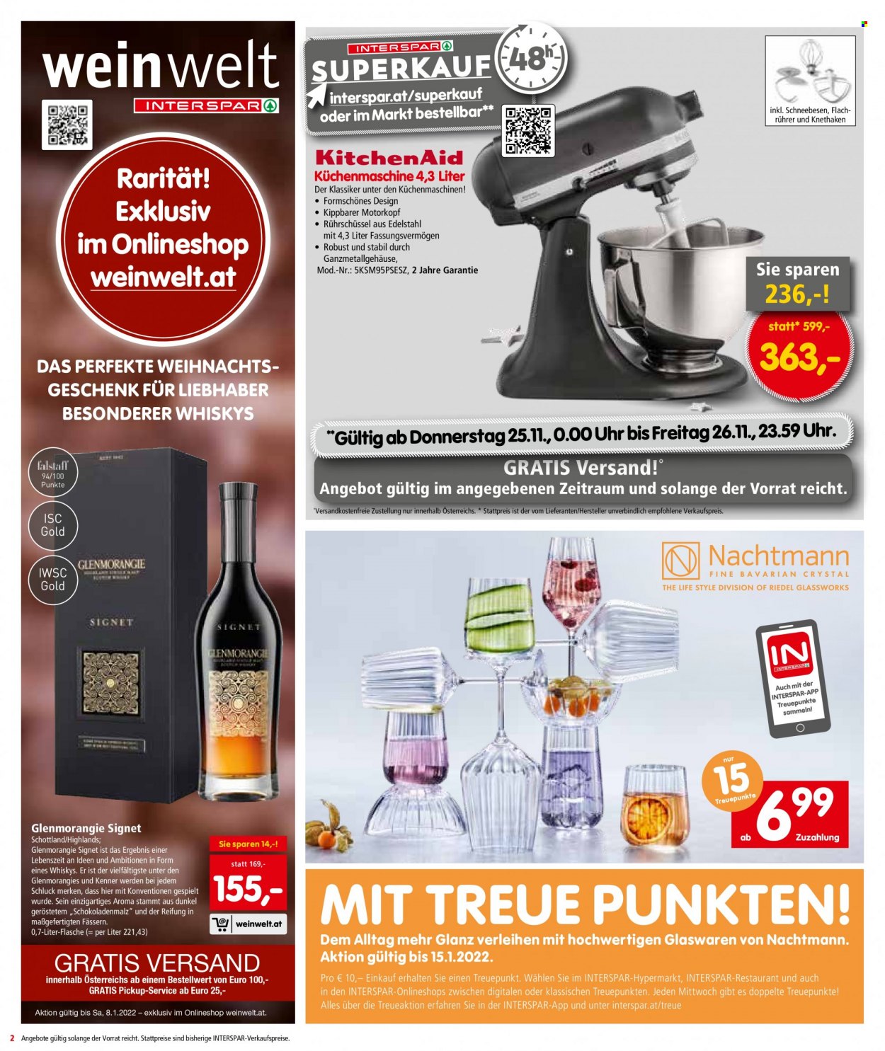 Angebote INTERSPAR - 25.11.2021 - 1.12.2021. Seite 2