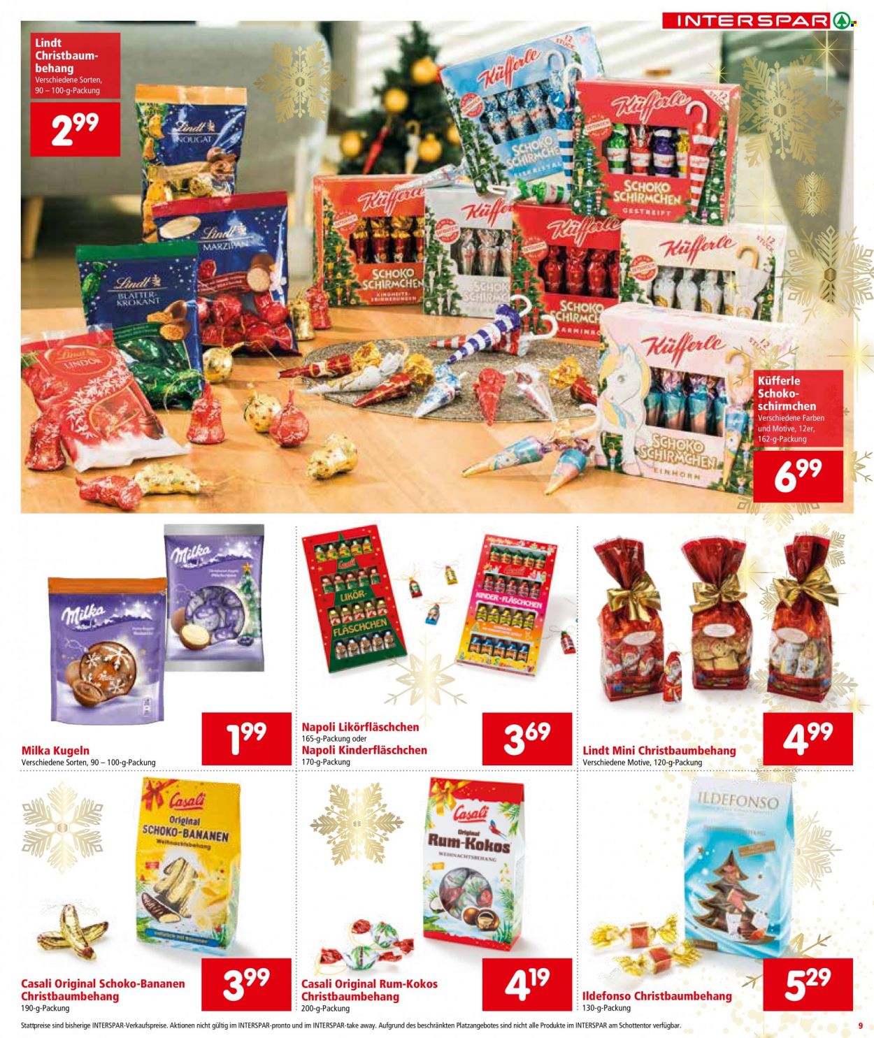 Angebote INTERSPAR - 25.11.2021 - 1.12.2021. Seite 9