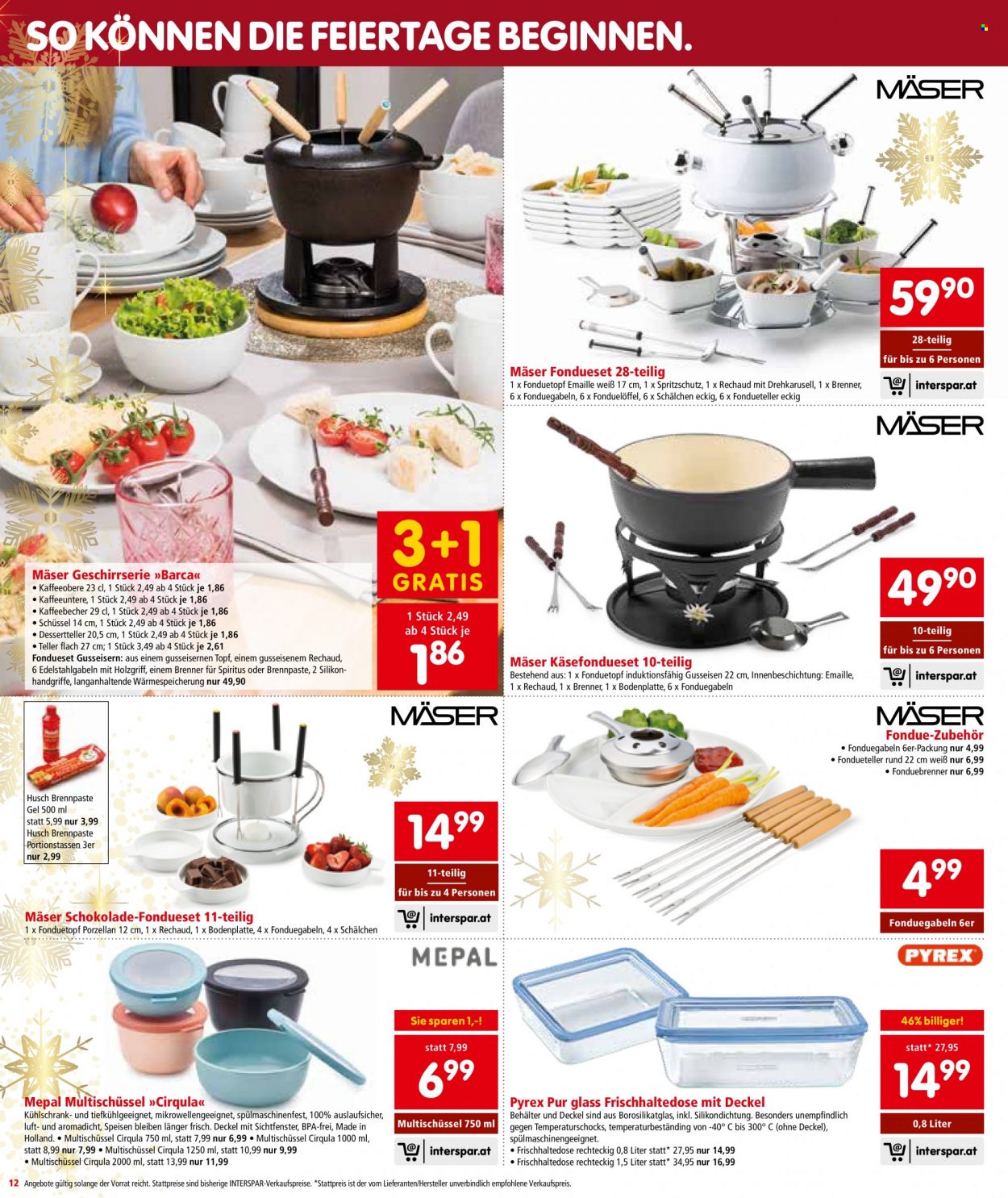 Angebote INTERSPAR - 25.11.2021 - 1.12.2021. Seite 12