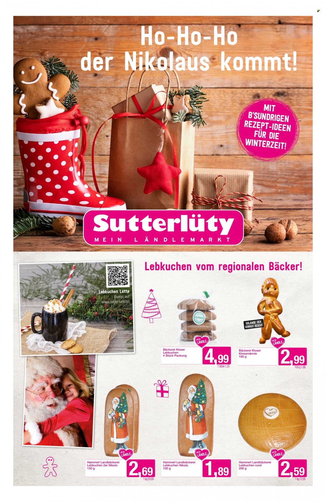 Angebote Sutterlüty - 25.11.2021 - 1.12.2021. Seite 1