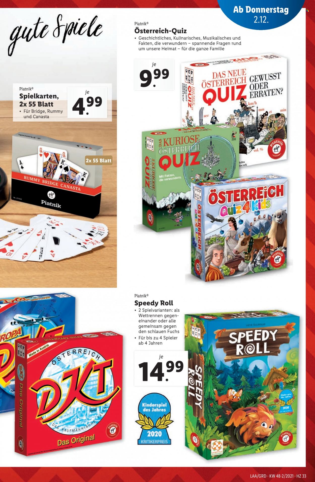 Angebote Lidl - 2.12.2021 - 8.12.2021. Seite 33
