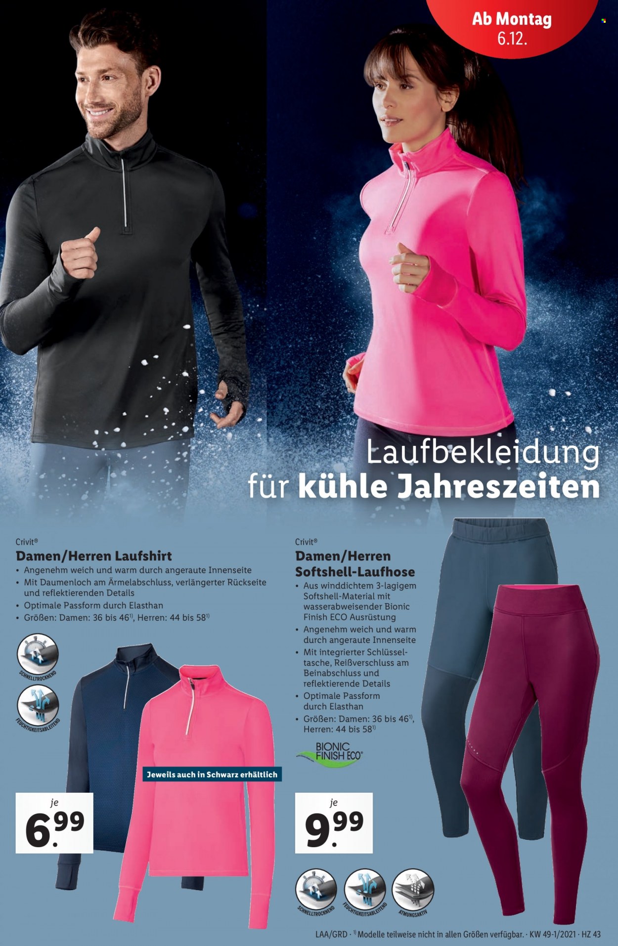 Angebote Lidl - 2.12.2021 - 8.12.2021. Seite 43