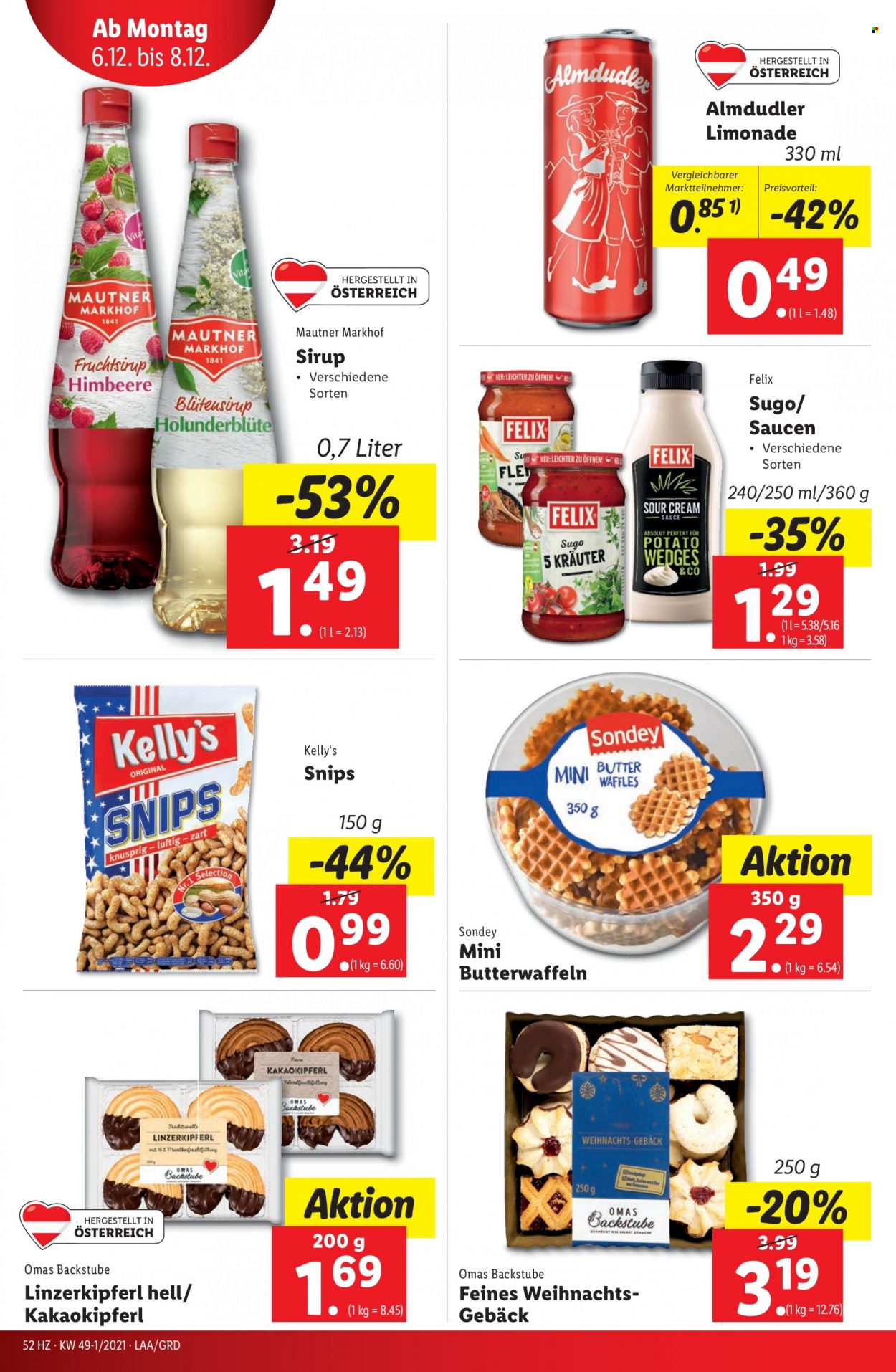 Angebote Lidl - 2.12.2021 - 8.12.2021. Seite 52