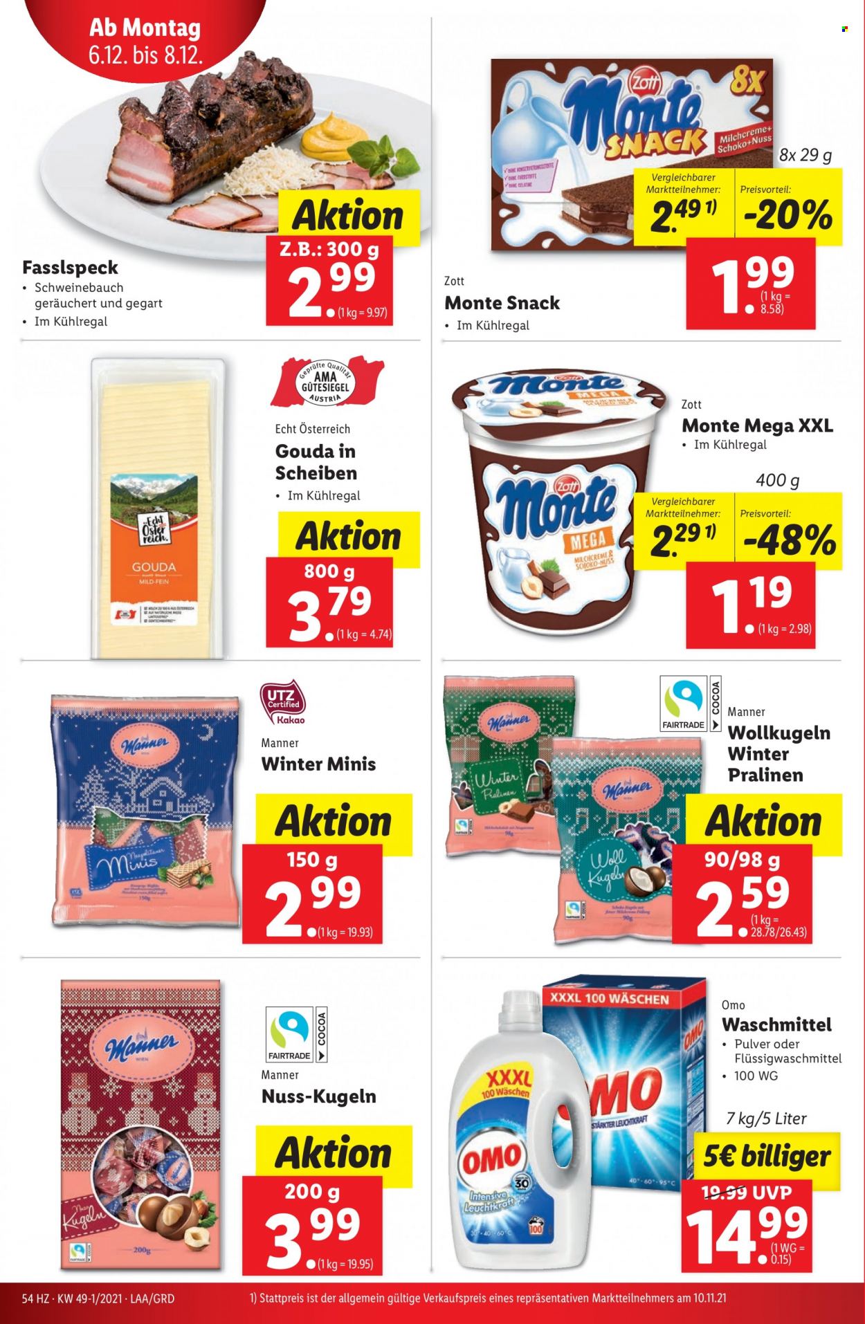 Angebote Lidl - 2.12.2021 - 8.12.2021. Seite 54