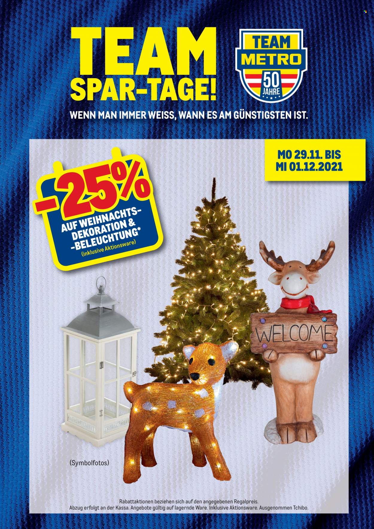 Angebote Metro - 29.11.2021 - 1.12.2021. Seite 1
