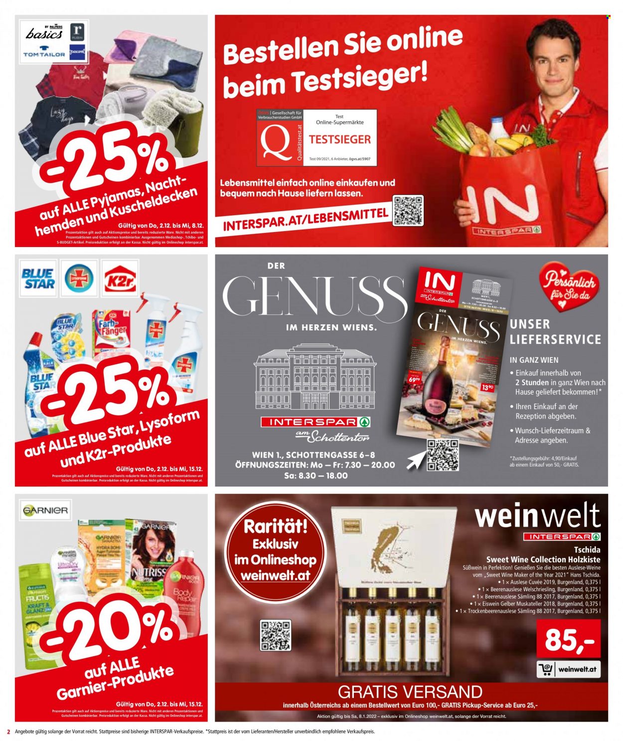 Angebote INTERSPAR - 2.12.2021 - 15.12.2021. Seite 2