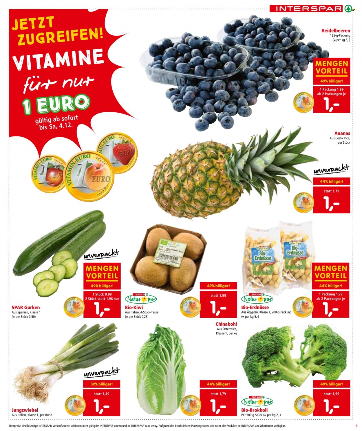 Angebote INTERSPAR - 2.12.2021 - 15.12.2021. Seite 3