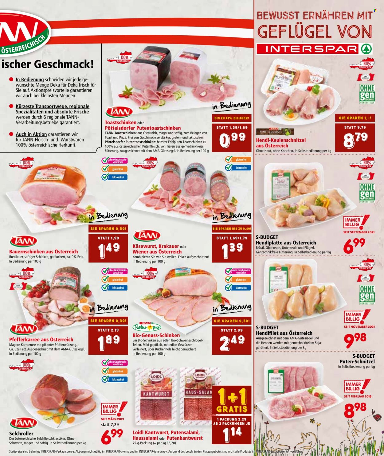 Angebote INTERSPAR - 2.12.2021 - 15.12.2021. Seite 7
