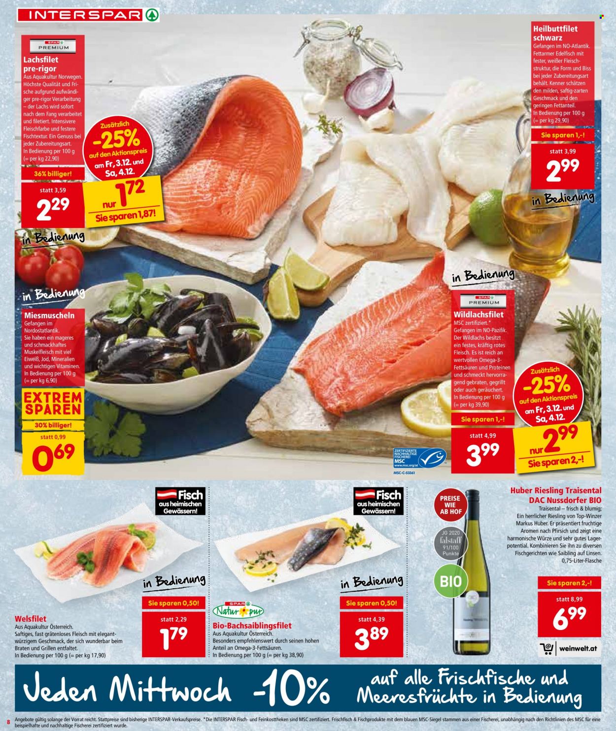 Angebote INTERSPAR - 2.12.2021 - 15.12.2021. Seite 8