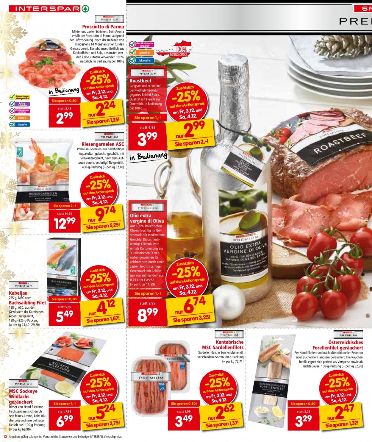 Angebote INTERSPAR - 2.12.2021 - 15.12.2021. Seite 12