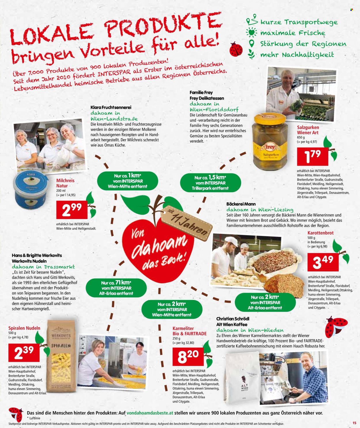 Angebote INTERSPAR - 2.12.2021 - 15.12.2021. Seite 15