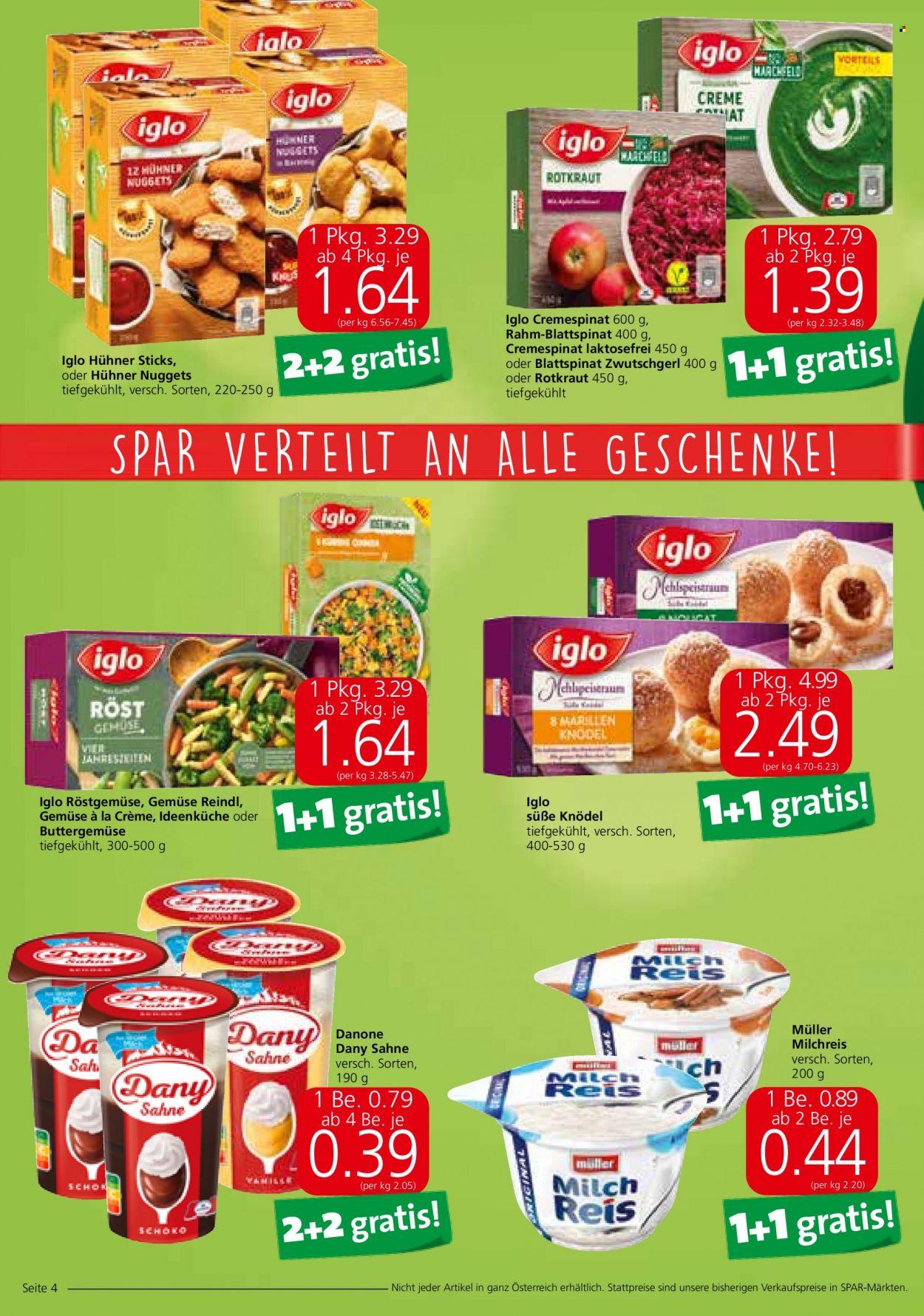 Angebote SPAR - 2.12.2021 - 15.12.2021. Seite 4