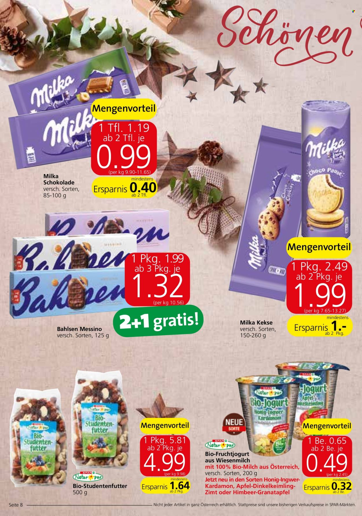 Angebote SPAR - 2.12.2021 - 15.12.2021. Seite 8