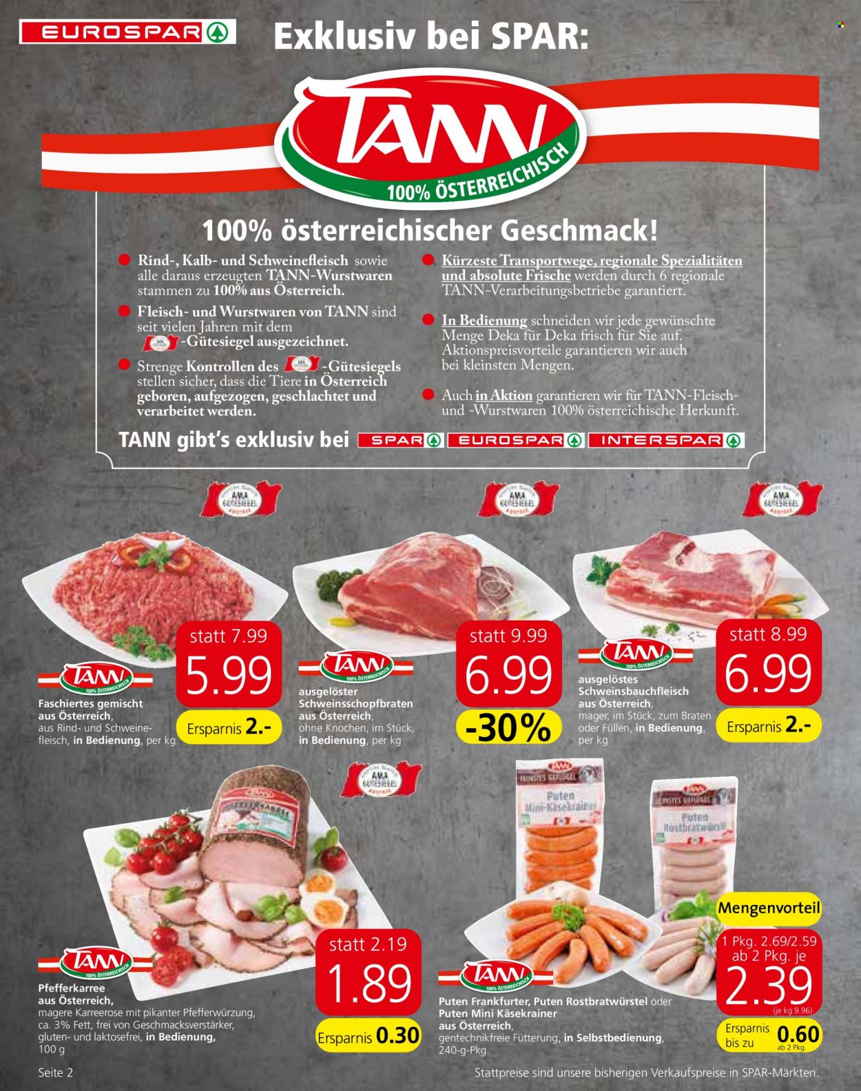 Angebote EUROSPAR - 2.12.2021 - 15.12.2021. Seite 2
