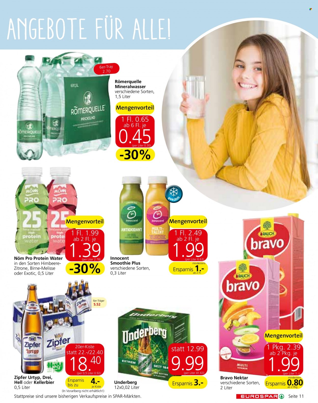 Angebote EUROSPAR - 2.12.2021 - 15.12.2021. Seite 11