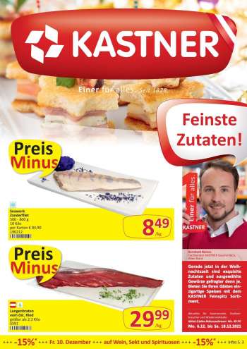 Angebote KASTNER - 6.12.2021 - 18.12.2021.