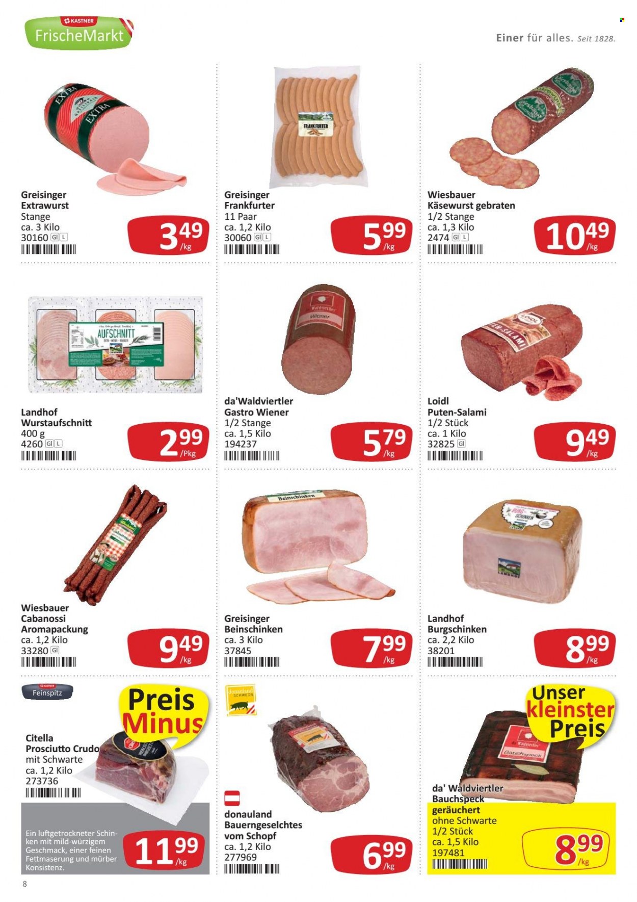 Angebote KASTNER - 6.12.2021 - 18.12.2021. Seite 8