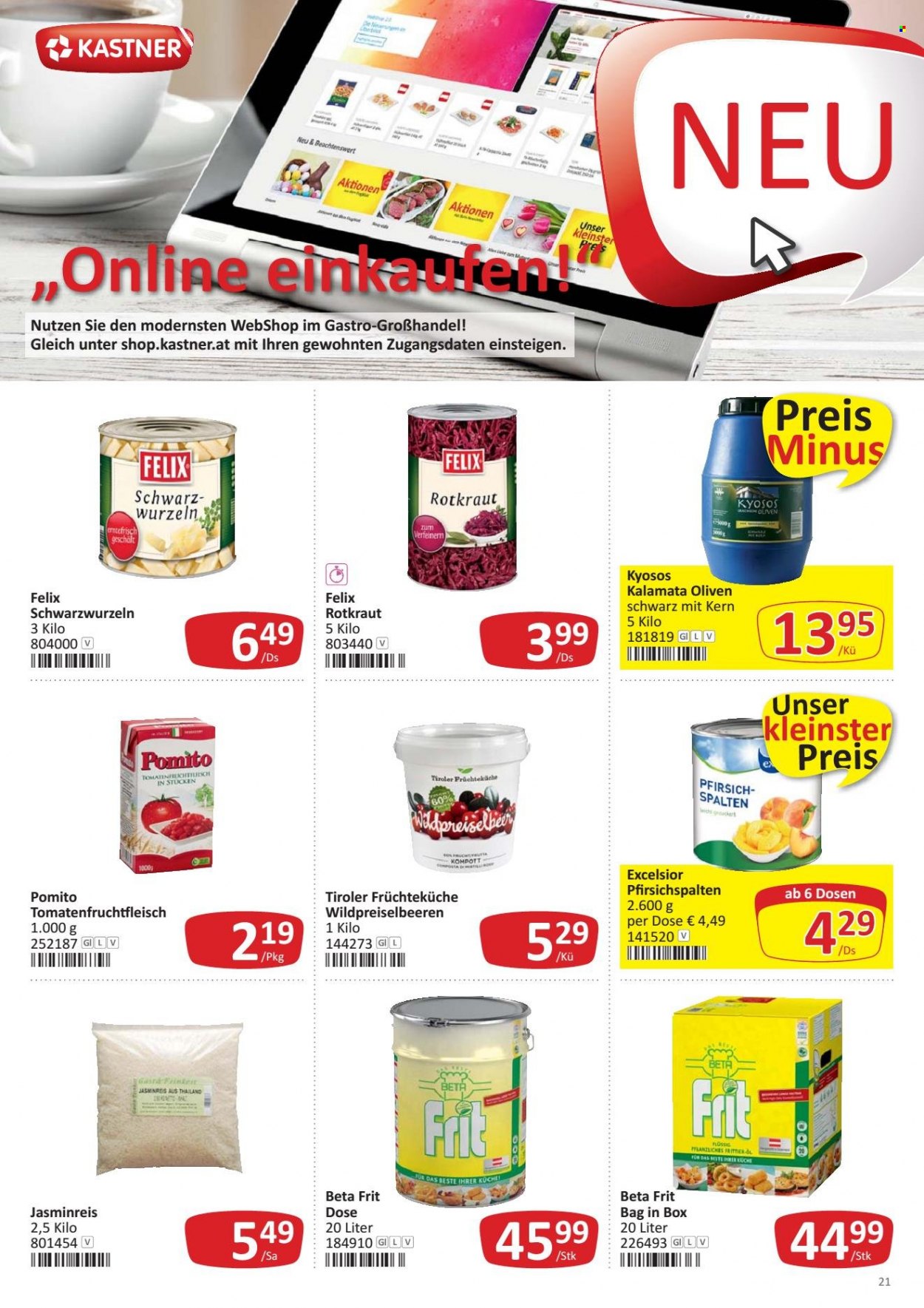 Angebote KASTNER - 6.12.2021 - 18.12.2021. Seite 21