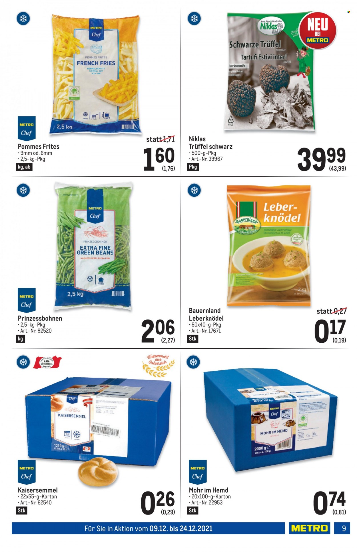 Angebote Metro - 9.12.2021 - 24.12.2021. Seite 9