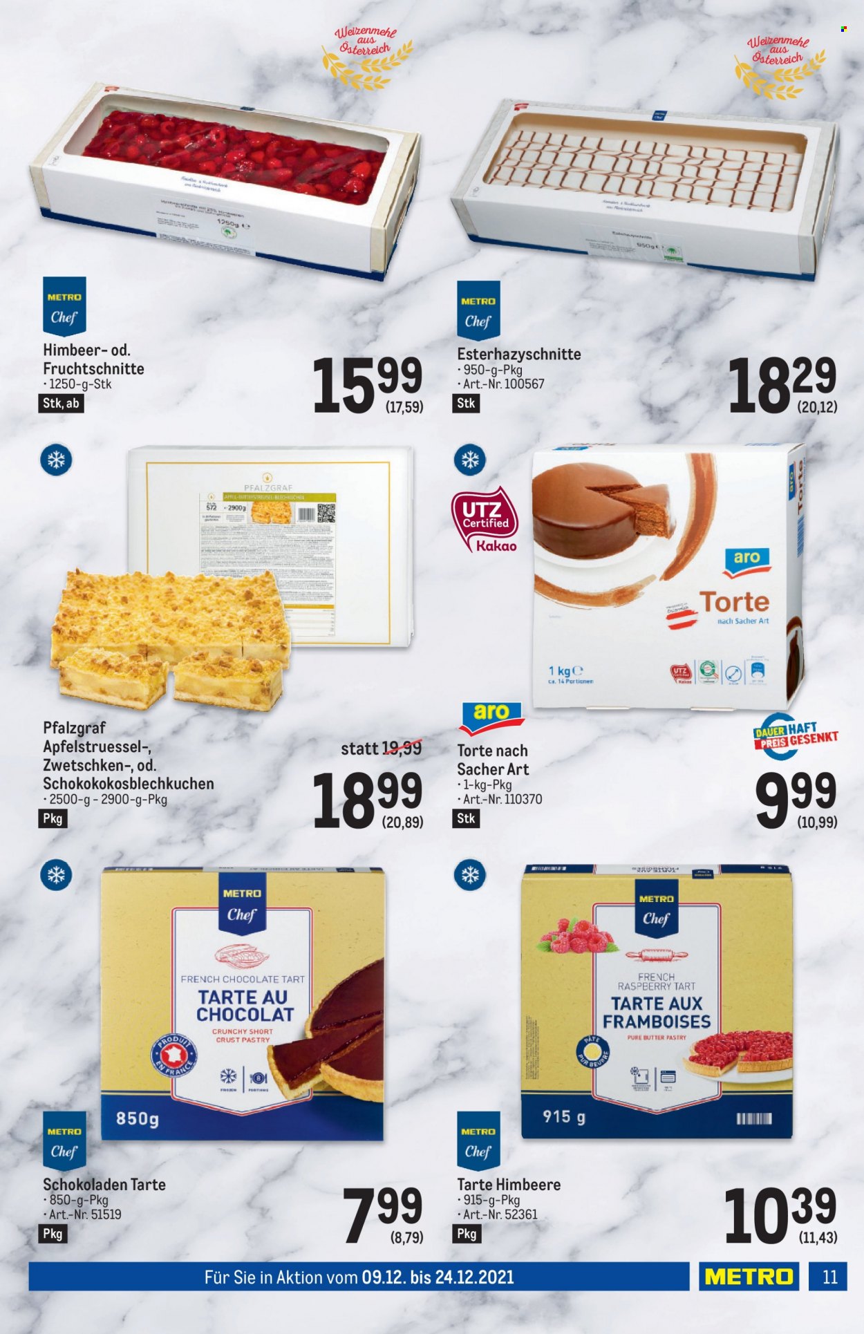 Angebote Metro - 9.12.2021 - 24.12.2021. Seite 11