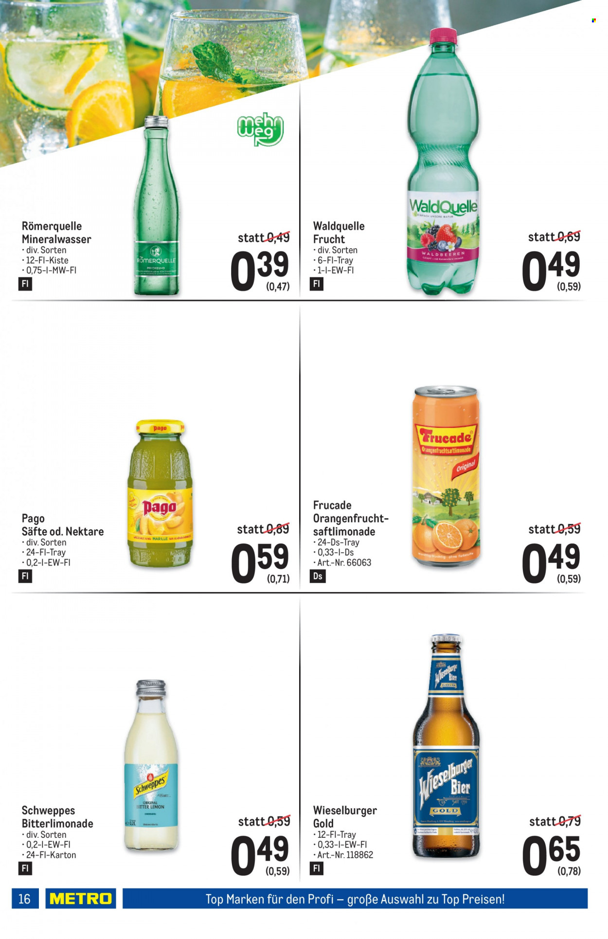Angebote Metro - 9.12.2021 - 24.12.2021. Seite 16