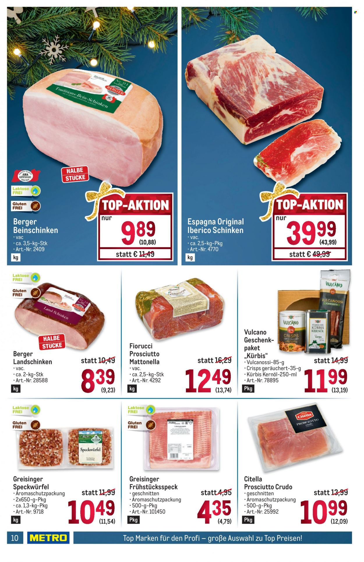 Angebote Metro - 9.12.2021 - 24.12.2021. Seite 10