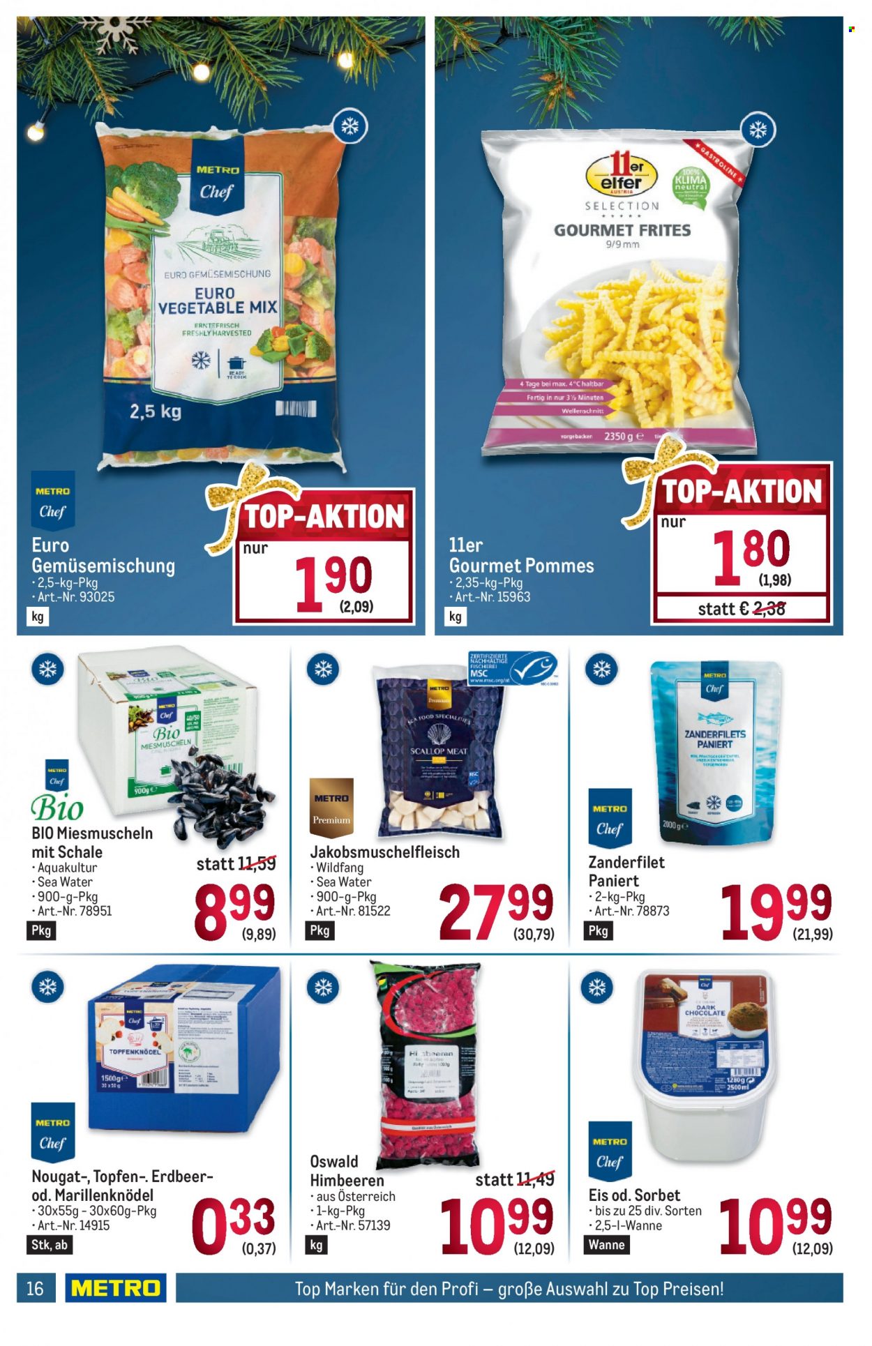 Angebote Metro - 9.12.2021 - 24.12.2021. Seite 16