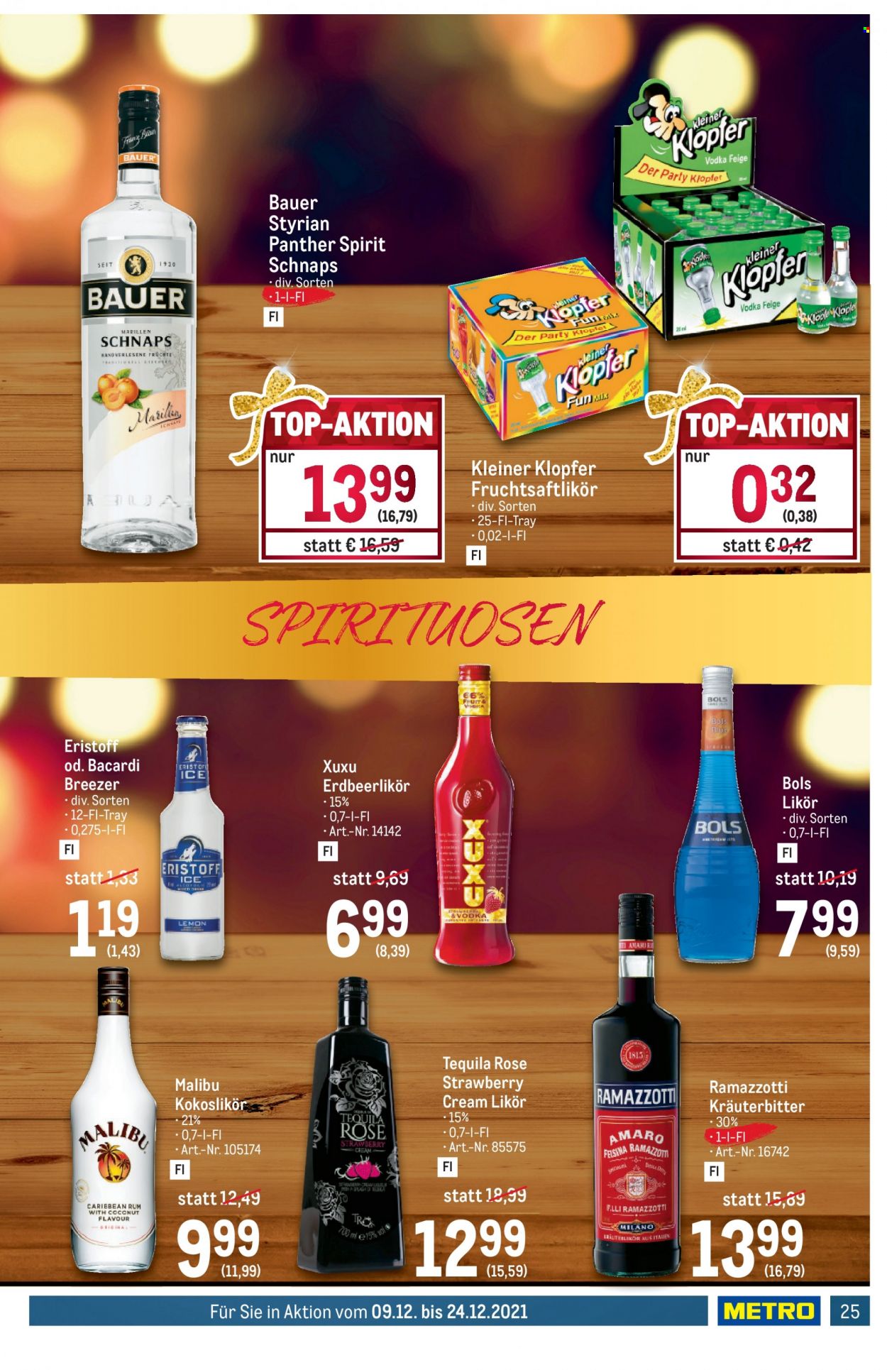 Angebote Metro - 9.12.2021 - 24.12.2021. Seite 25
