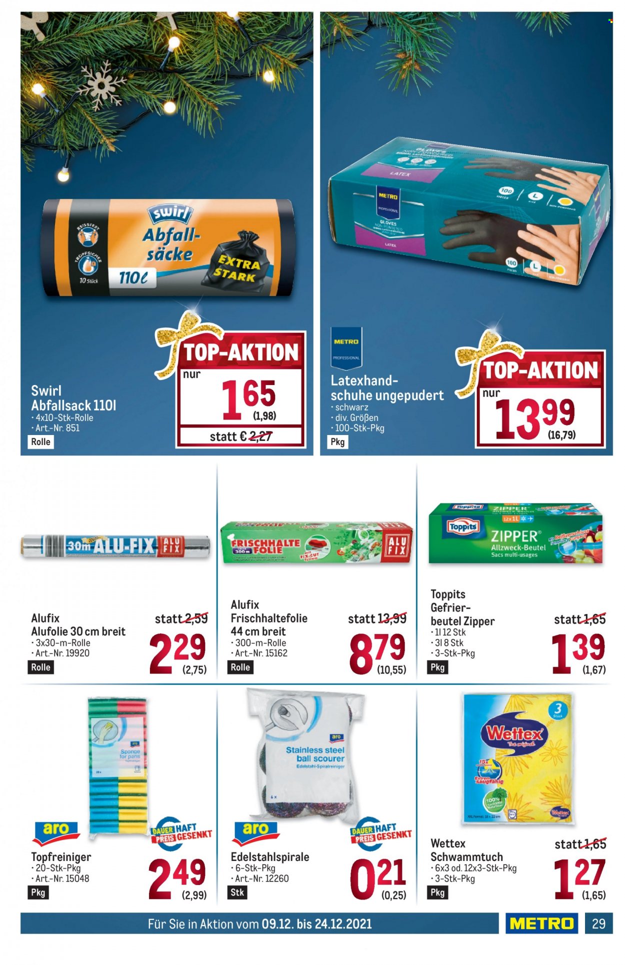 Angebote Metro - 9.12.2021 - 24.12.2021. Seite 29