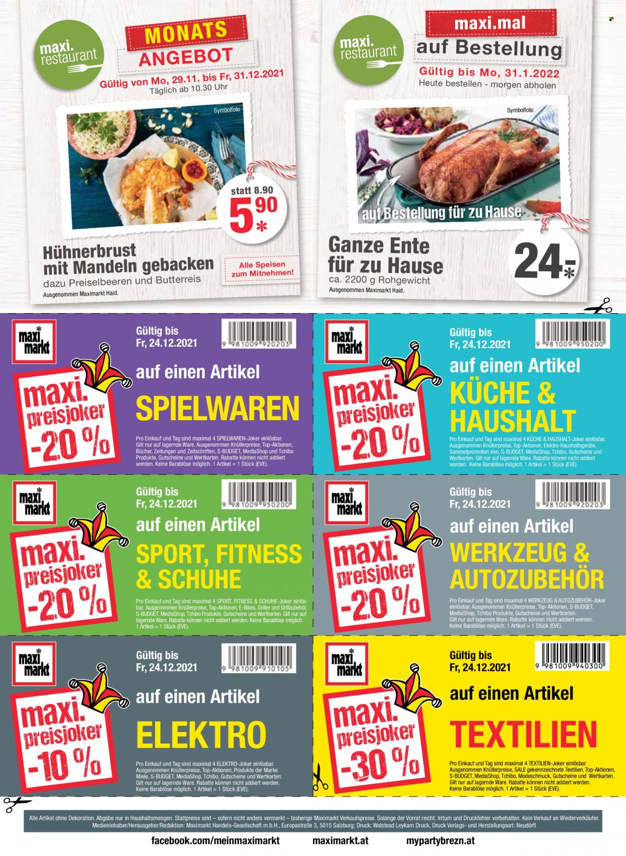Angebote Maximarkt - 6.12.2021 - 11.12.2021. Seite 24