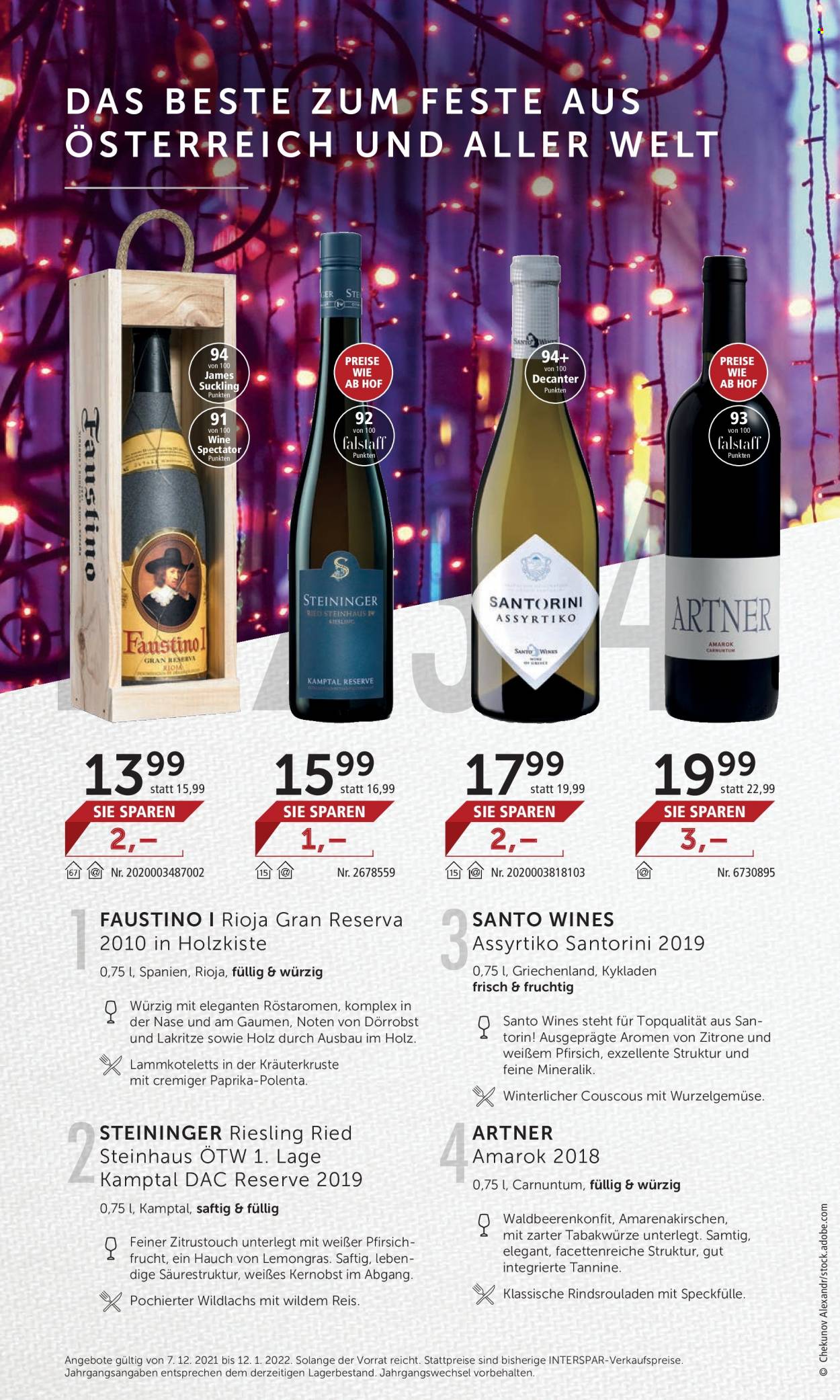 Angebote INTERSPAR - 7.12.2021 - 12.1.2022. Seite 6
