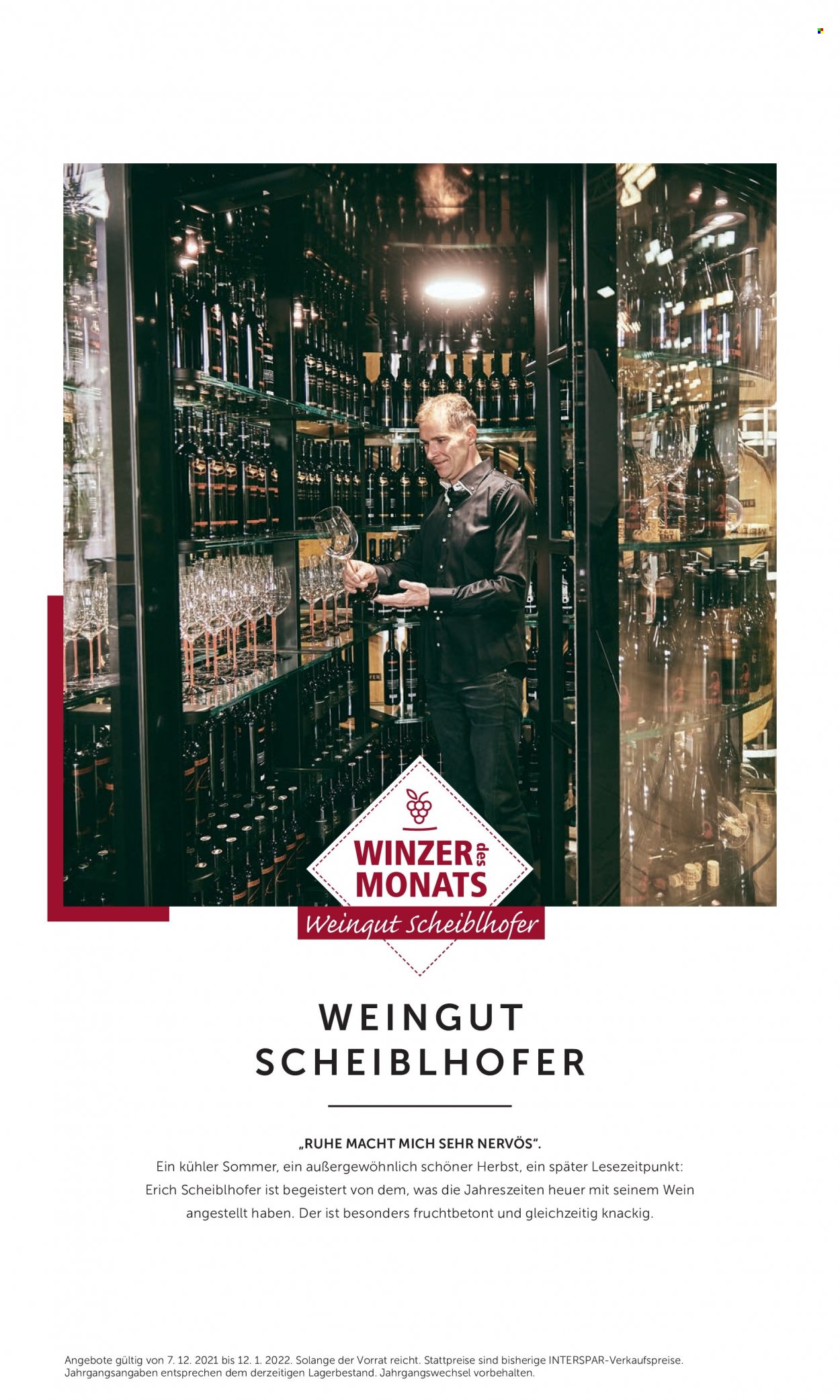 Angebote INTERSPAR - 7.12.2021 - 12.1.2022. Seite 10