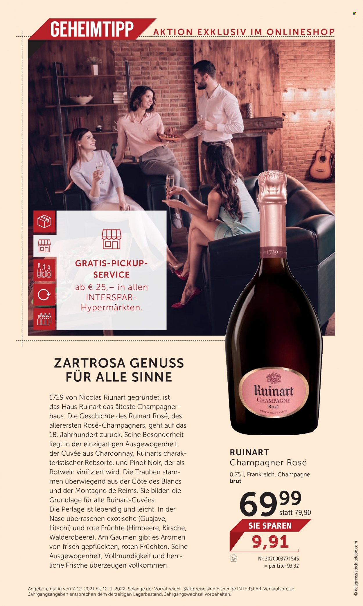 Angebote INTERSPAR - 7.12.2021 - 12.1.2022. Seite 20