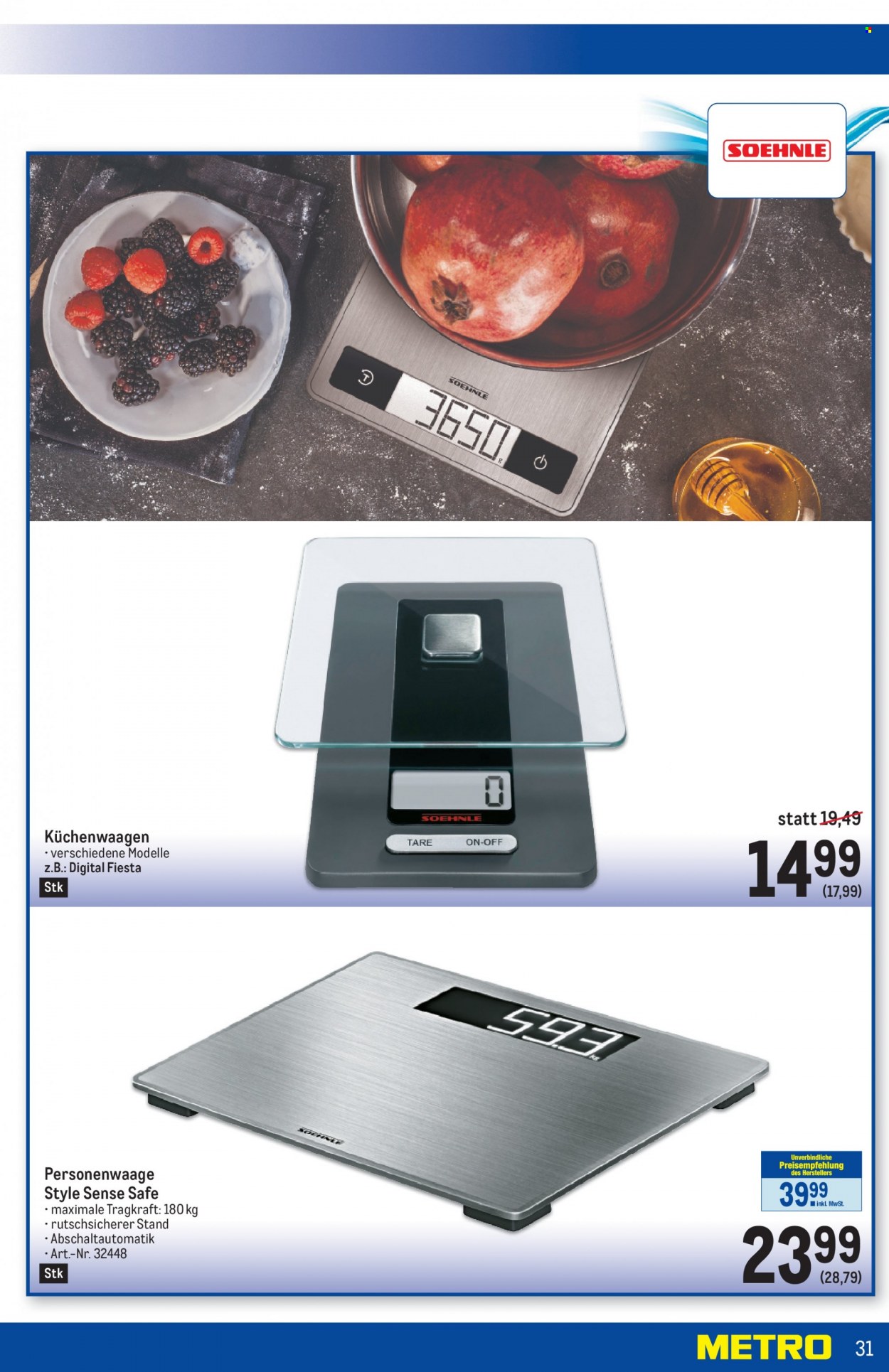 Angebote Metro - 9.12.2021 - 31.12.2021. Seite 31