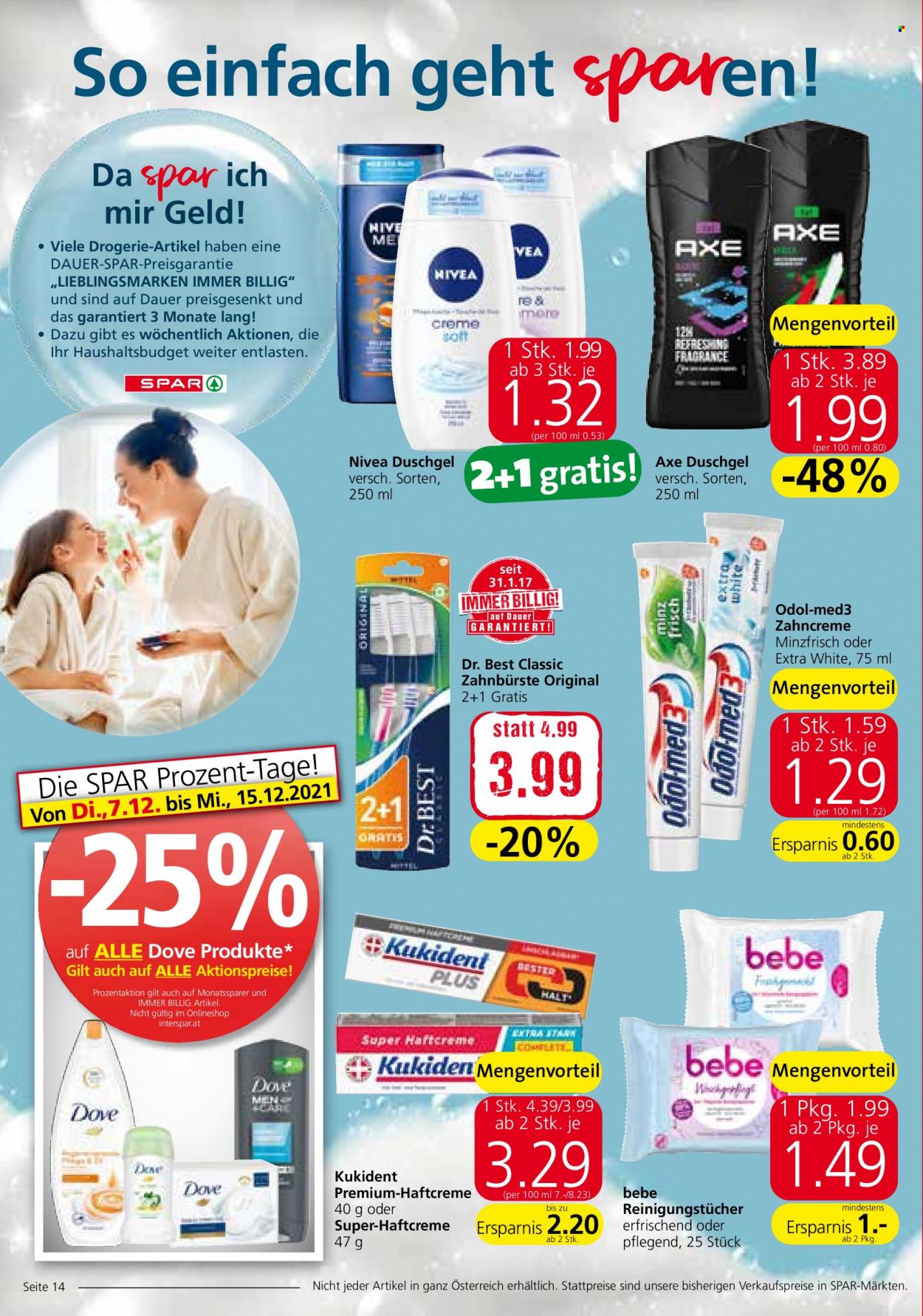 Angebote INTERSPAR - 7.12.2021 - 15.12.2021. Seite 14