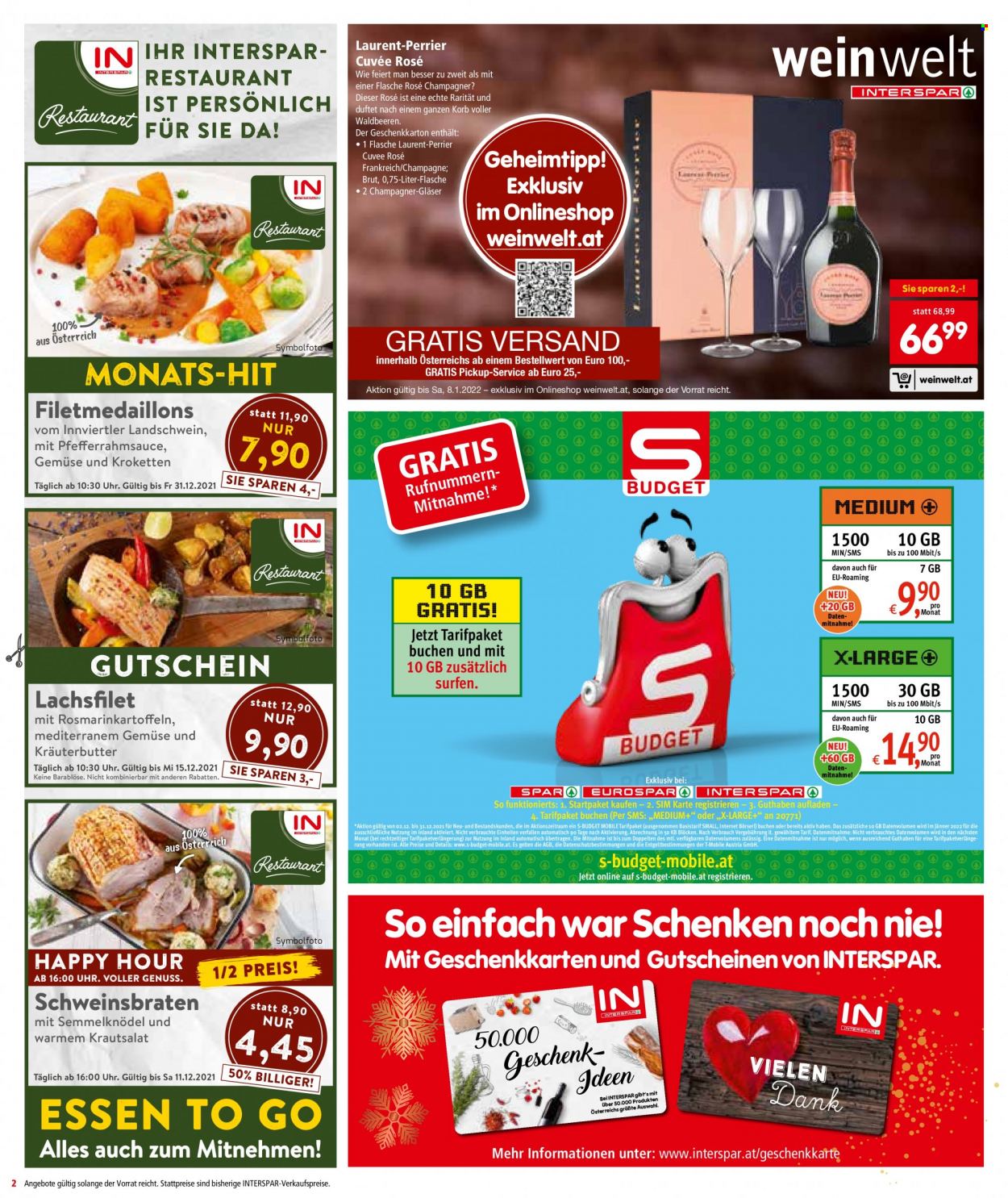 Angebote INTERSPAR - 7.12.2021 - 15.12.2021. Seite 2