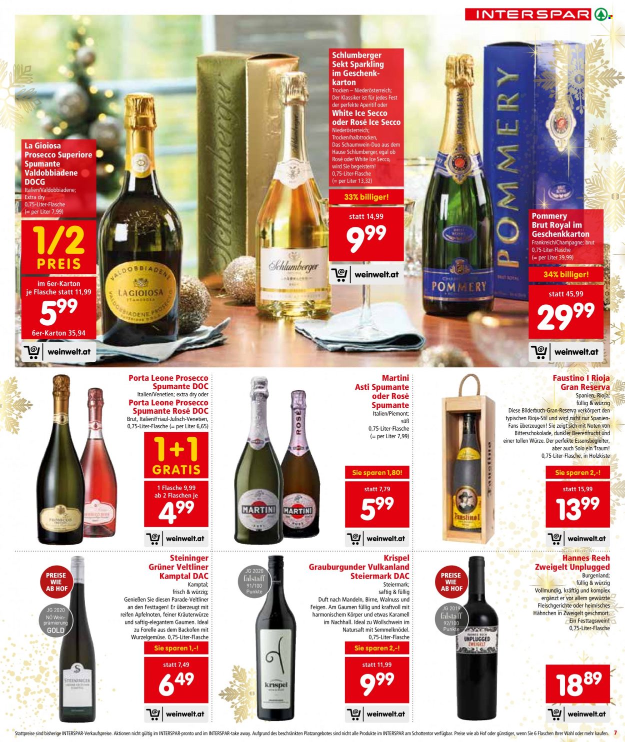 Angebote INTERSPAR - 7.12.2021 - 15.12.2021. Seite 7