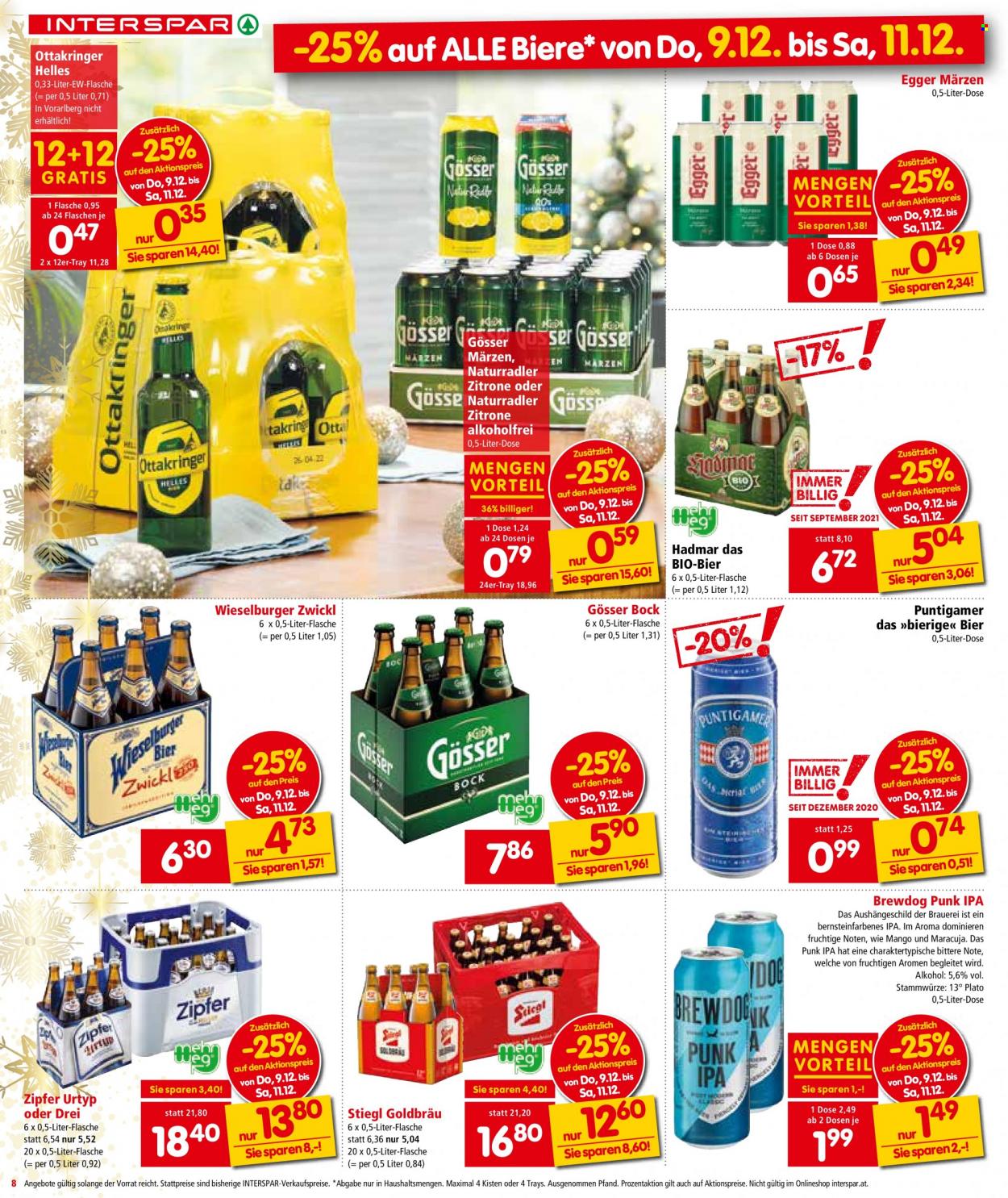 Angebote INTERSPAR - 7.12.2021 - 15.12.2021. Seite 8