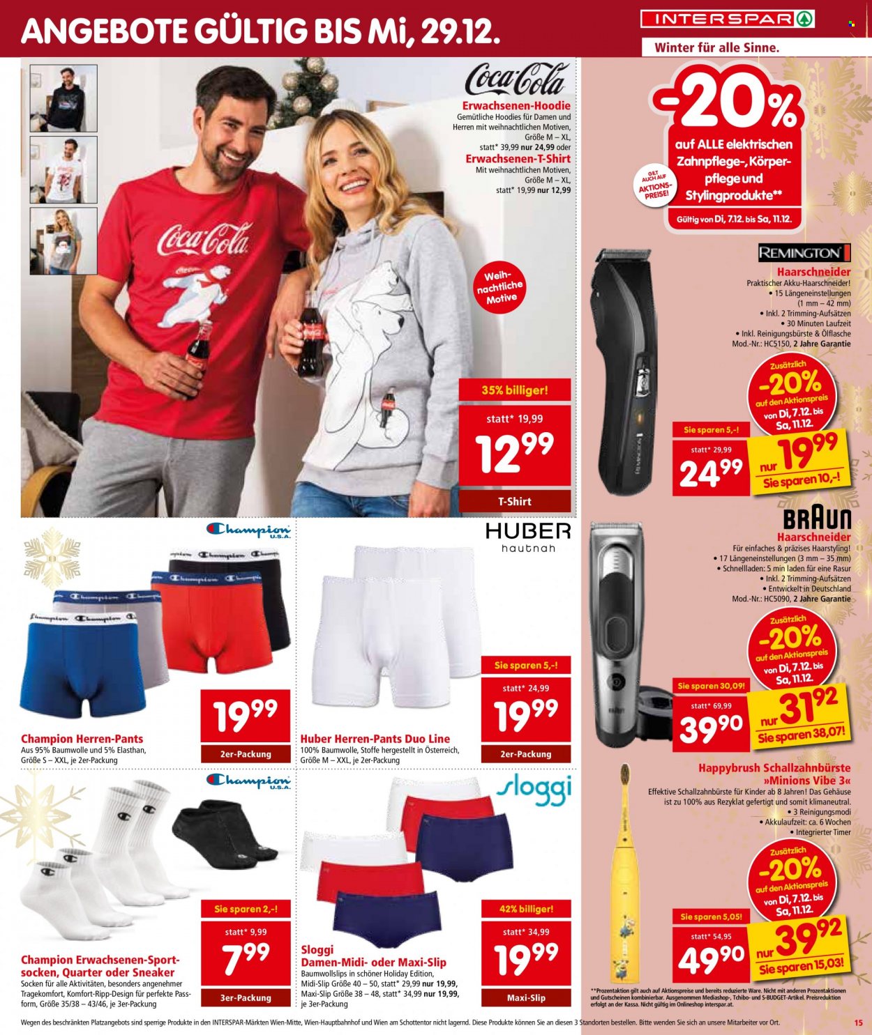 Angebote INTERSPAR - 7.12.2021 - 15.12.2021. Seite 15