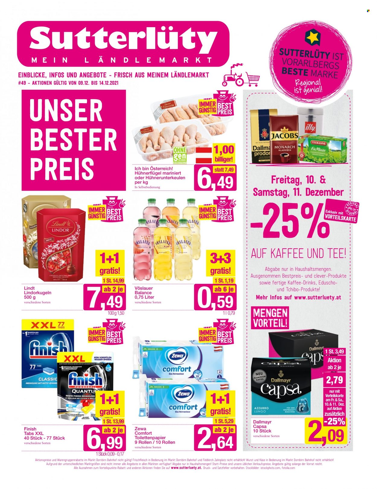 Angebote Sutterlüty - 9.12.2021 - 14.12.2021. Seite 1